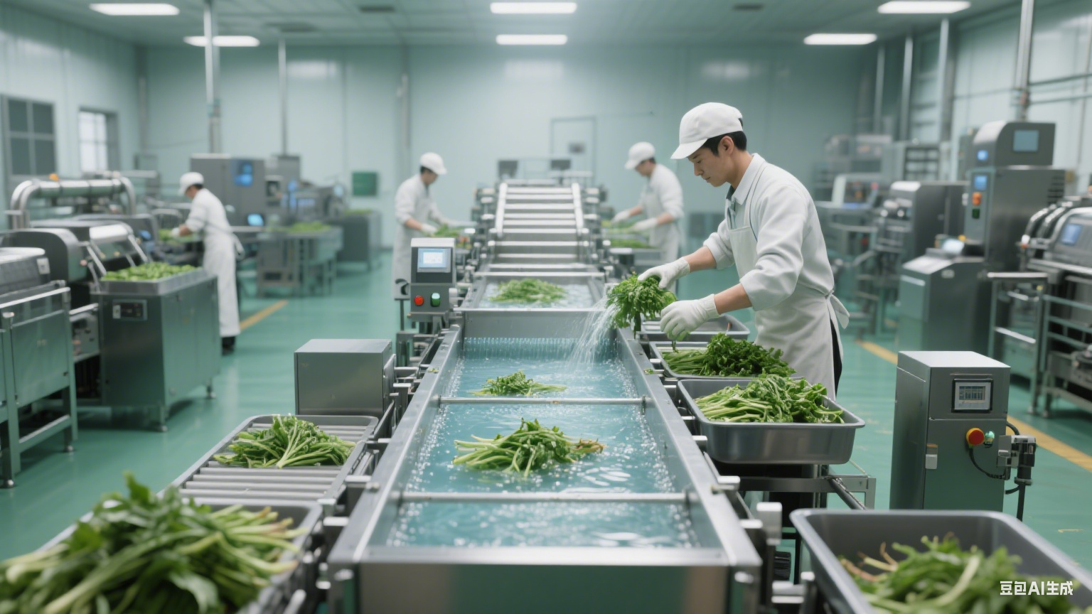 山野菜漂燙機(jī)生產(chǎn)線：解構(gòu) “熱力鎖鮮 + 分階工藝” 的全流程品質(zhì)定格(圖6)