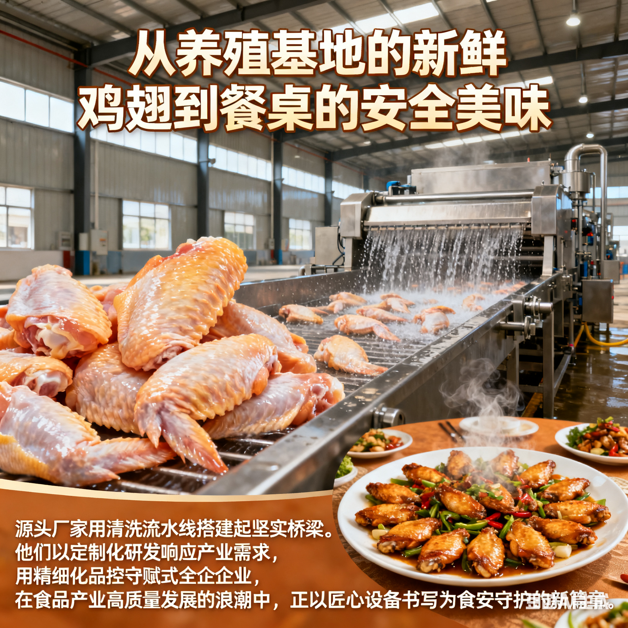 雞翅清洗流水線源頭廠家的匠心密碼(圖4)