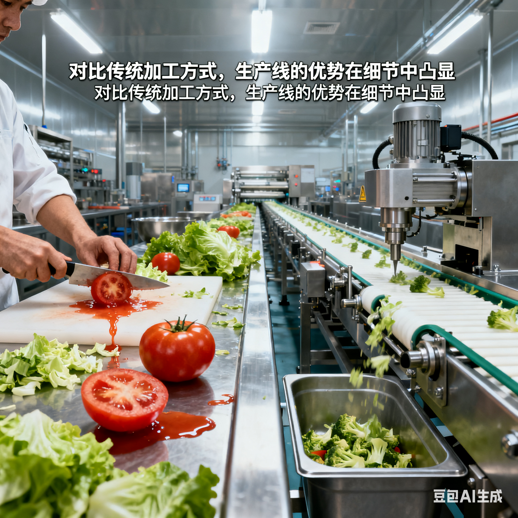 瓜果毛菜加工設(shè)備生產(chǎn)線，如何適配多樣加工需求？(圖4)