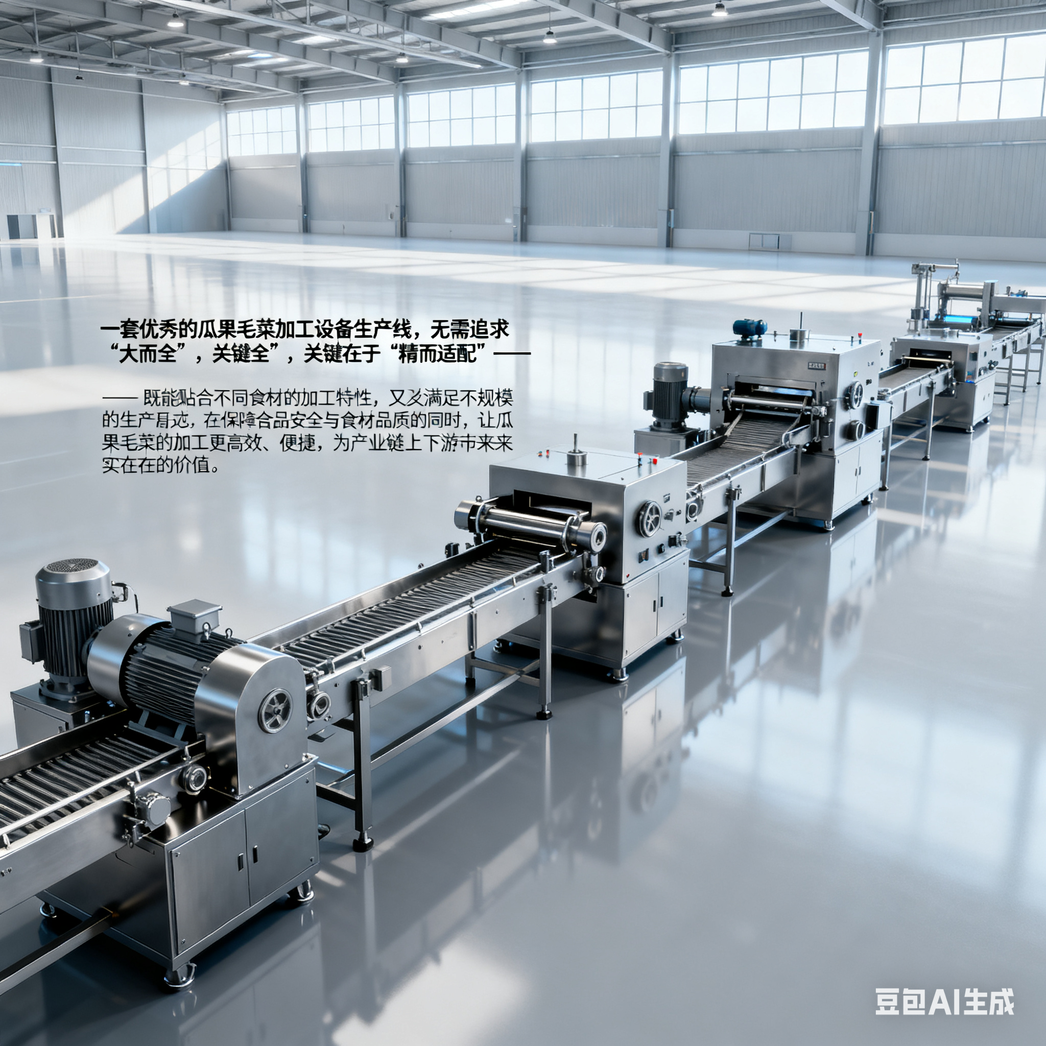 瓜果毛菜加工設(shè)備生產(chǎn)線，如何適配多樣加工需求？(圖5)