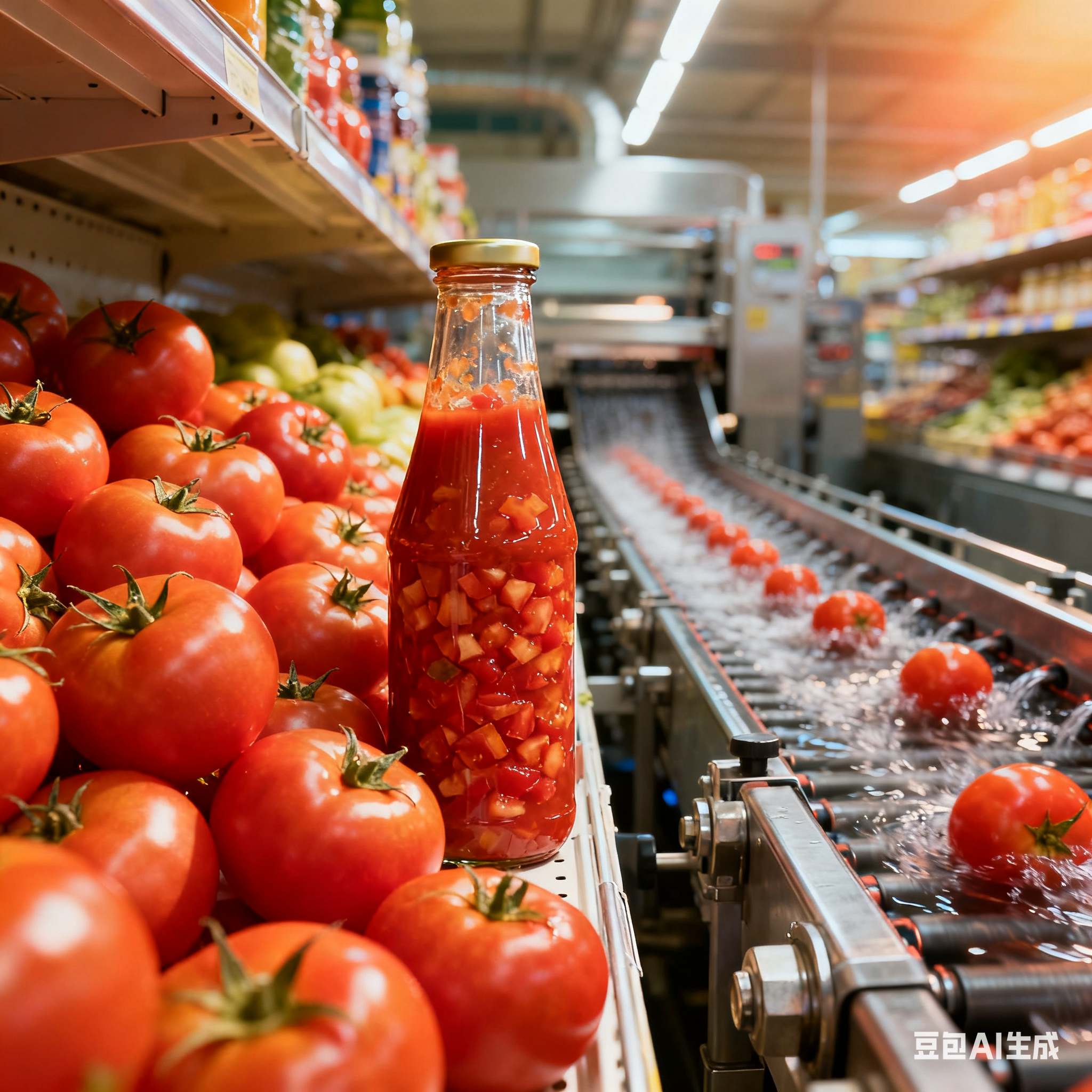 西紅柿清洗生產(chǎn)線，是如何運(yùn)作的？(圖1)