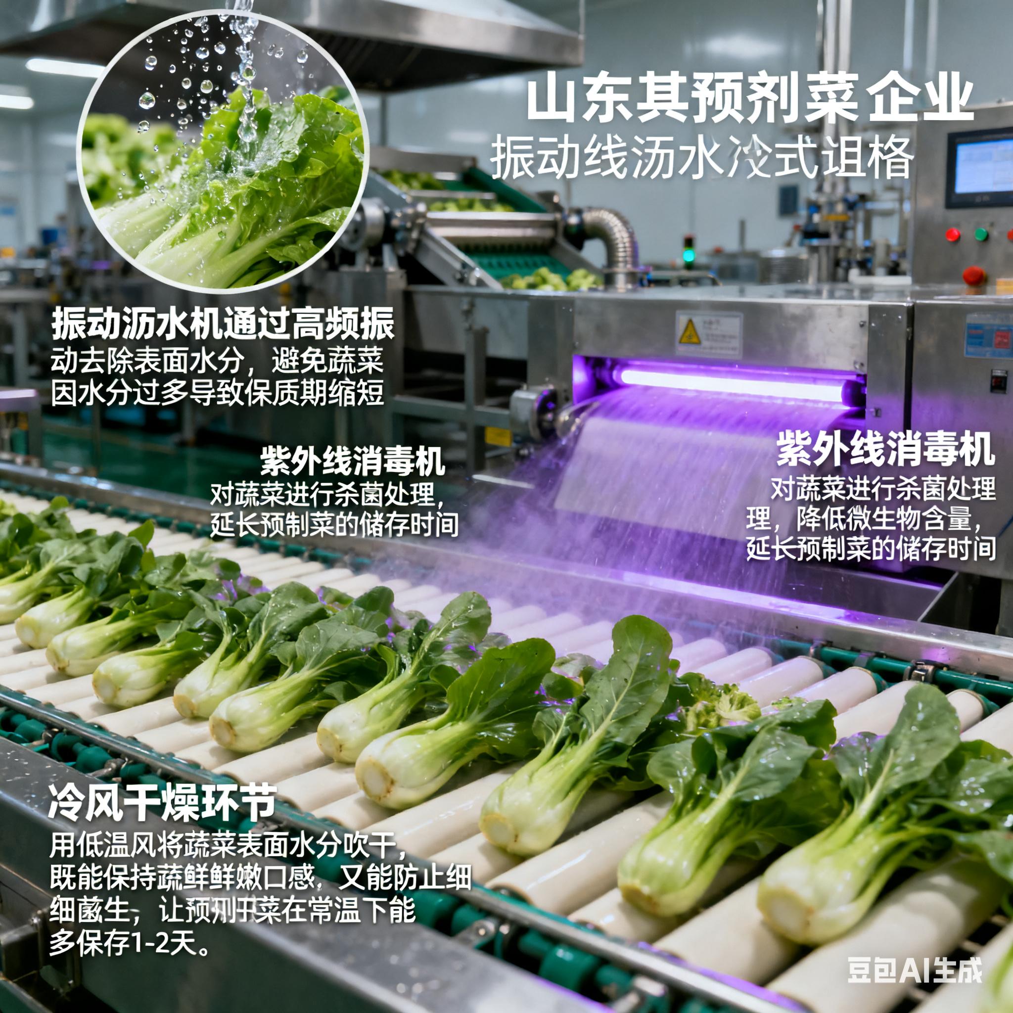 預制菜加工，凈菜加工生產(chǎn)線適配嗎？(圖4)