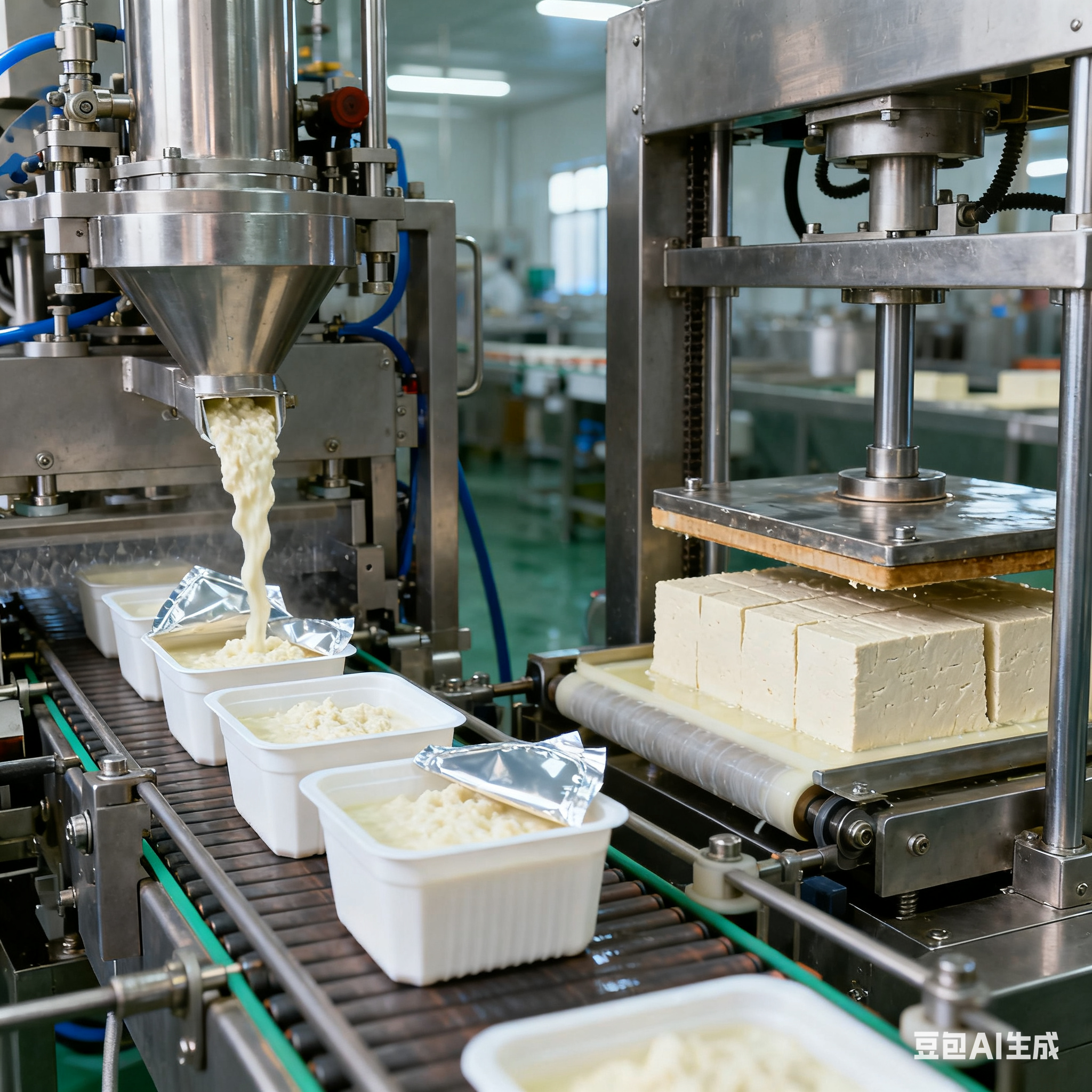 大中型豆腐工廠，流水線機(jī)器好用嗎？(圖4)