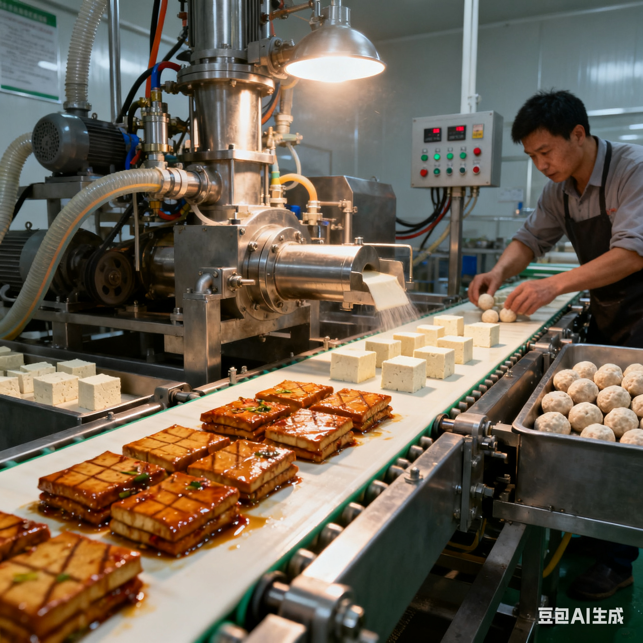 預(yù)制菜豆制品設(shè)備生產(chǎn)線，藏著哪些玄機(jī)？(圖2)