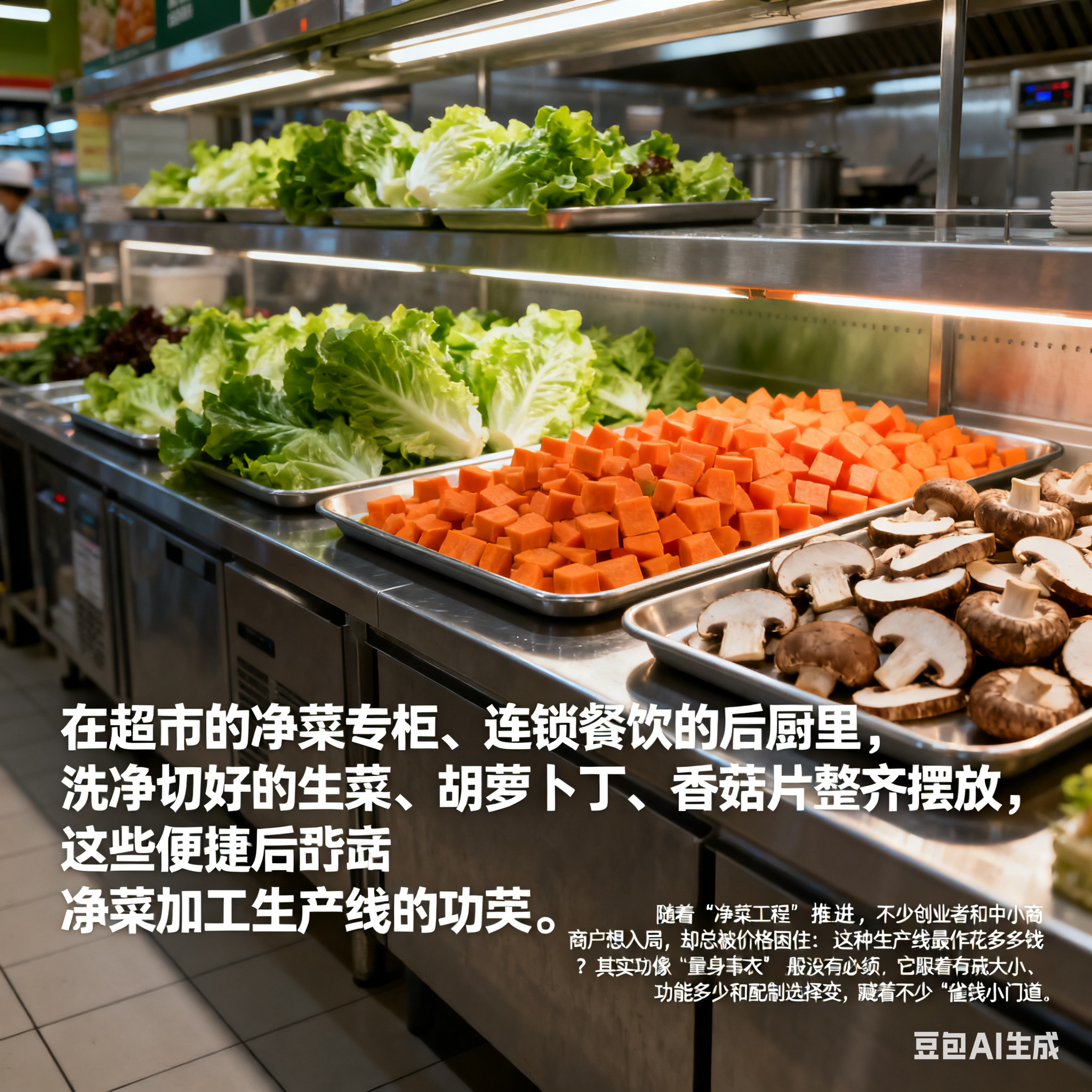 蔬菜凈菜加工生產(chǎn)線，最低價格是多少？(圖1)