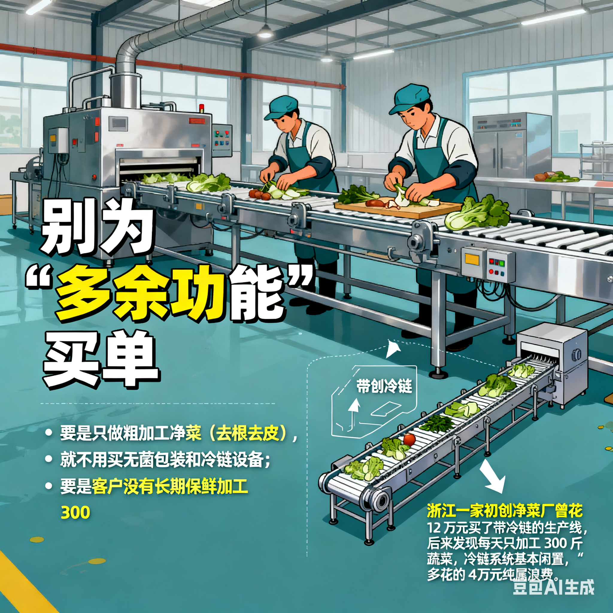 蔬菜凈菜加工生產(chǎn)線，最低價格是多少？(圖5)