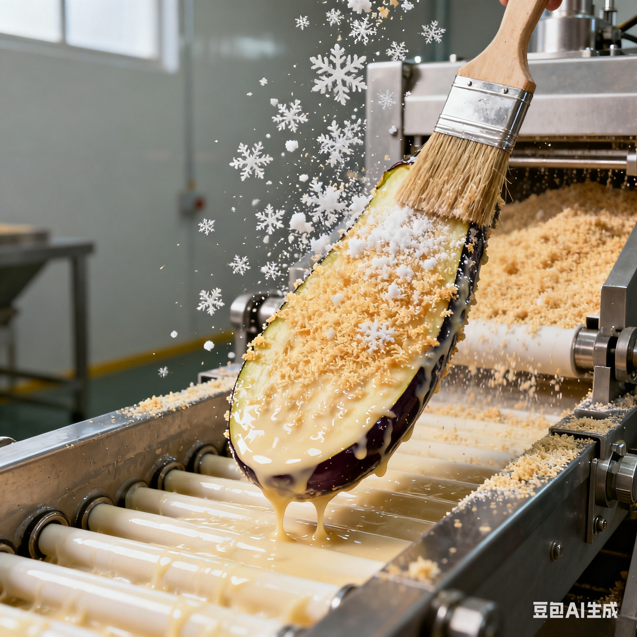 茄盒掛漿機生產(chǎn)線，生產(chǎn)流程如何走？(圖3)