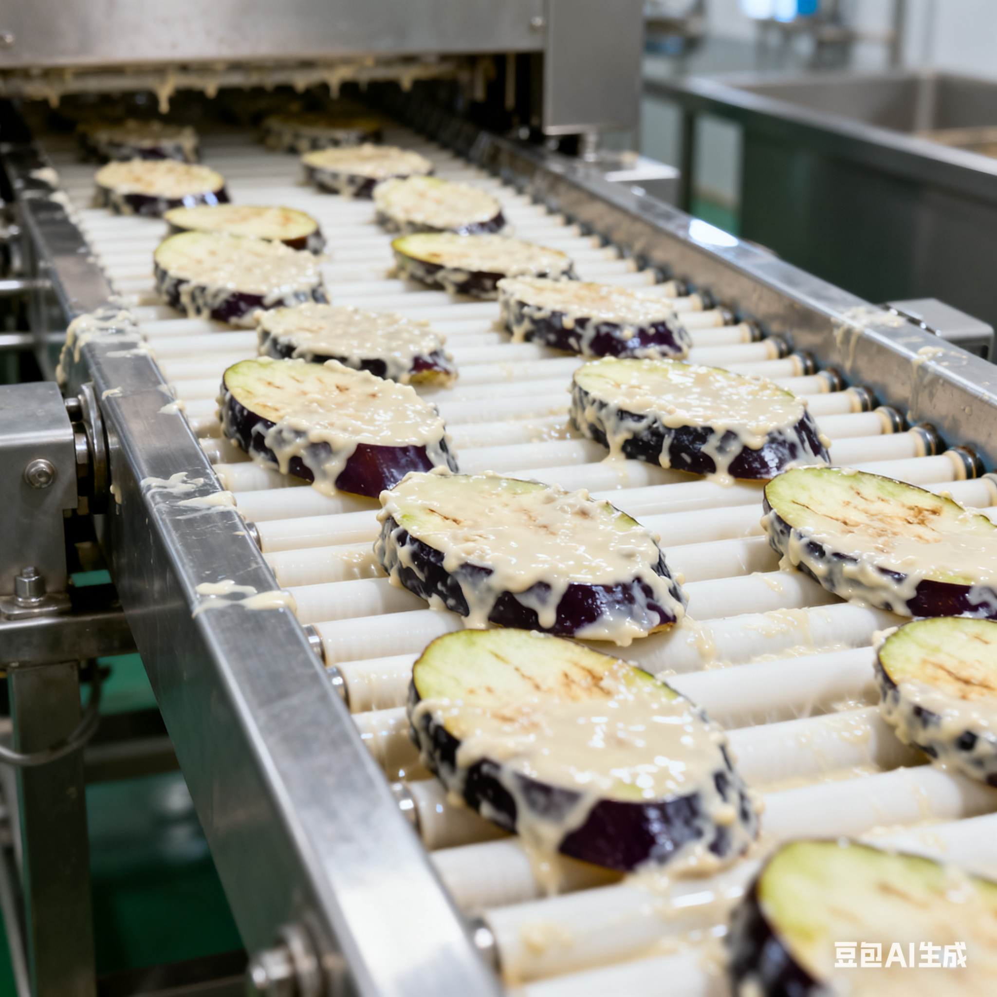 茄盒掛漿機生產(chǎn)線，生產(chǎn)流程如何走？(圖4)