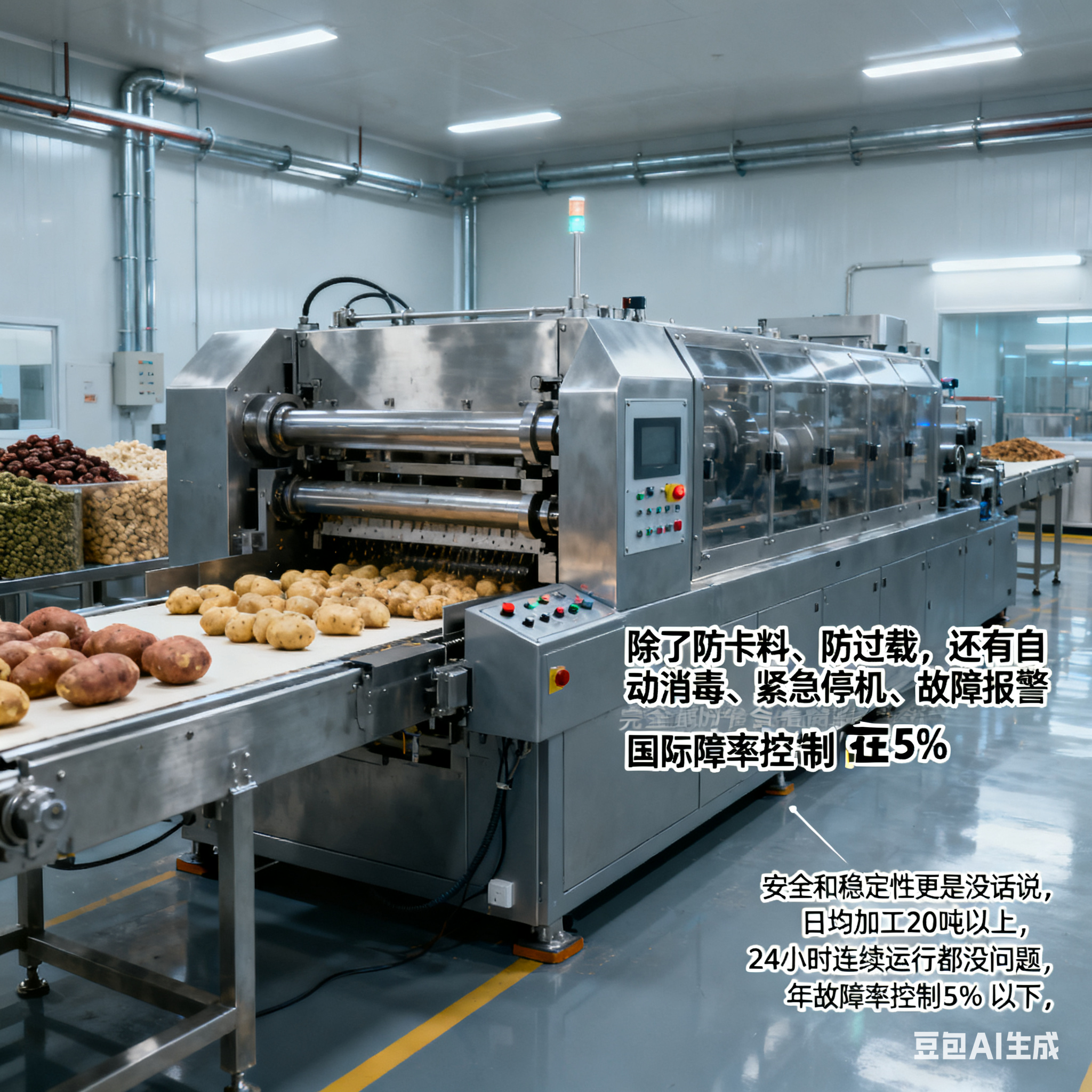 大型果蔬加工線，質(zhì)量等級怎么選不踩坑？(圖4)