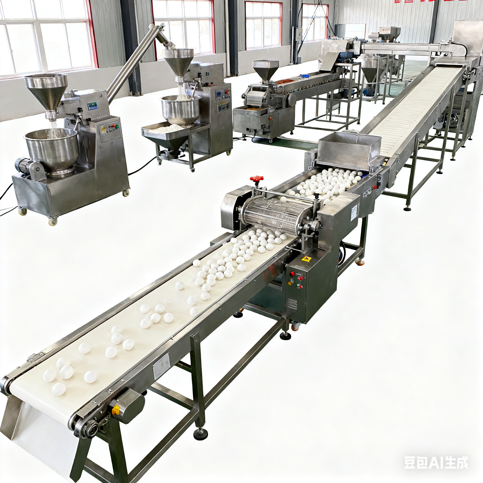 預(yù)制菜加工生產(chǎn)線，一天能產(chǎn)多少噸元宵？(圖3)