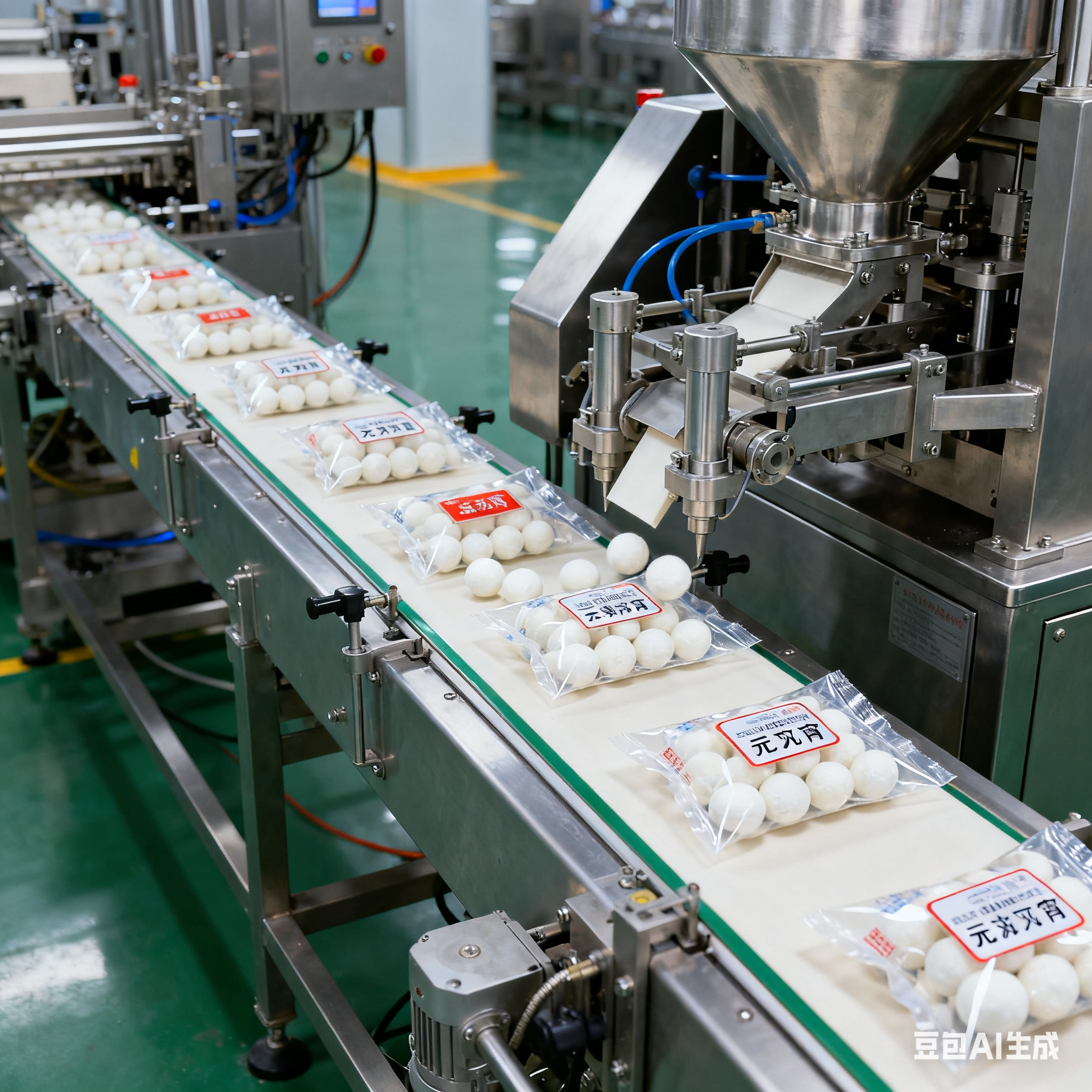 預(yù)制菜加工生產(chǎn)線，一天能產(chǎn)多少噸元宵？(圖5)