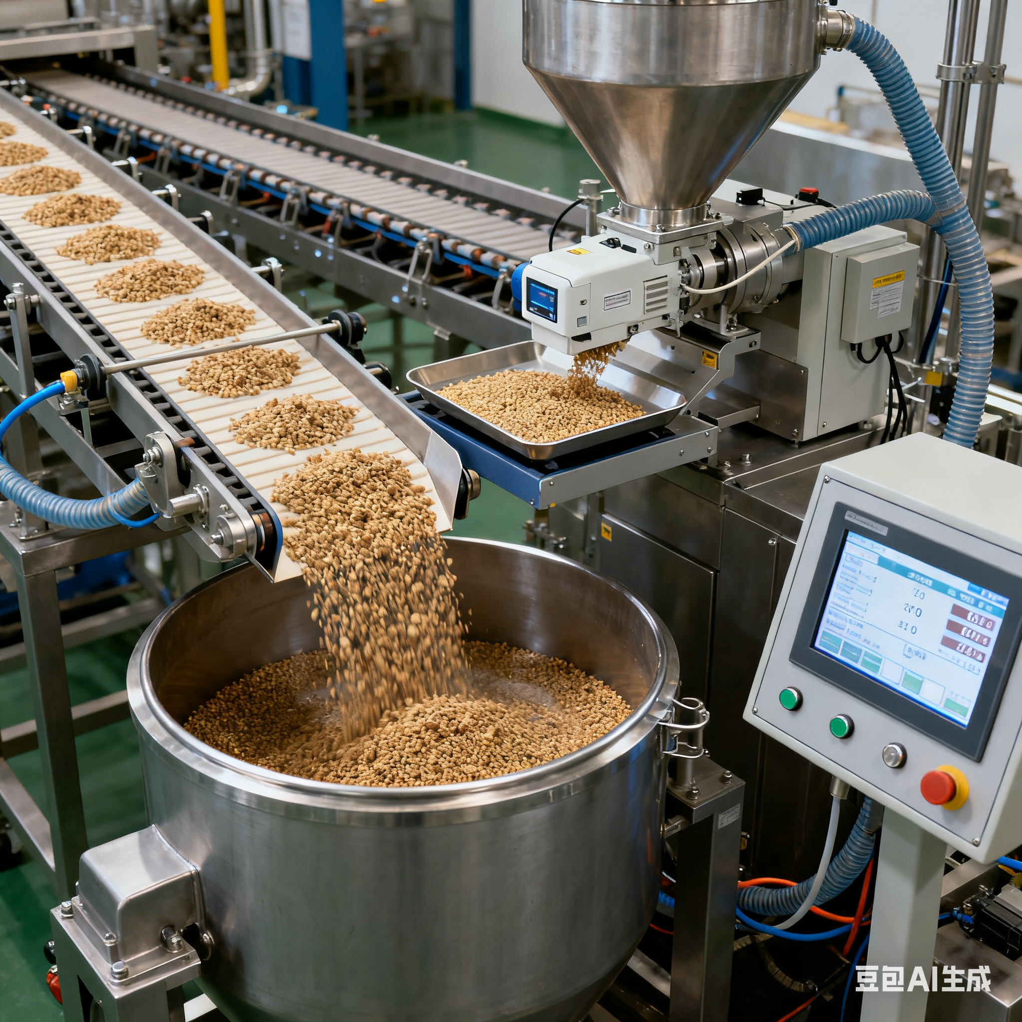 方便面醬汁加工生產(chǎn)線，智能化水平如何？(圖2)