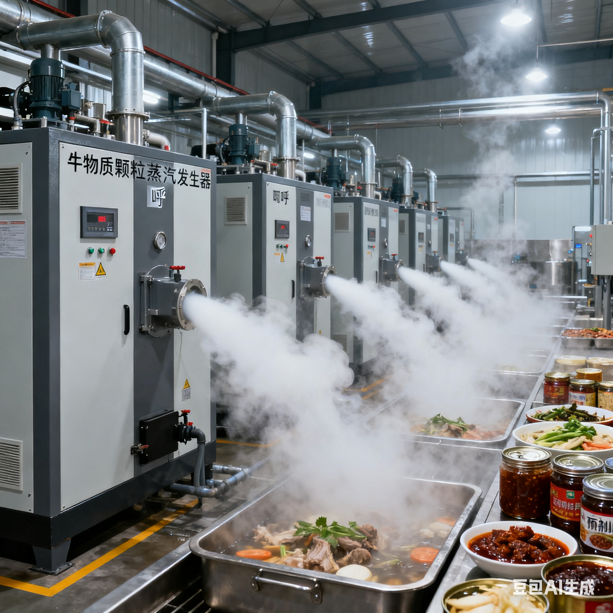 生物質(zhì)顆粒蒸汽發(fā)生器生產(chǎn)線，性價(jià)比高嗎？(圖1)