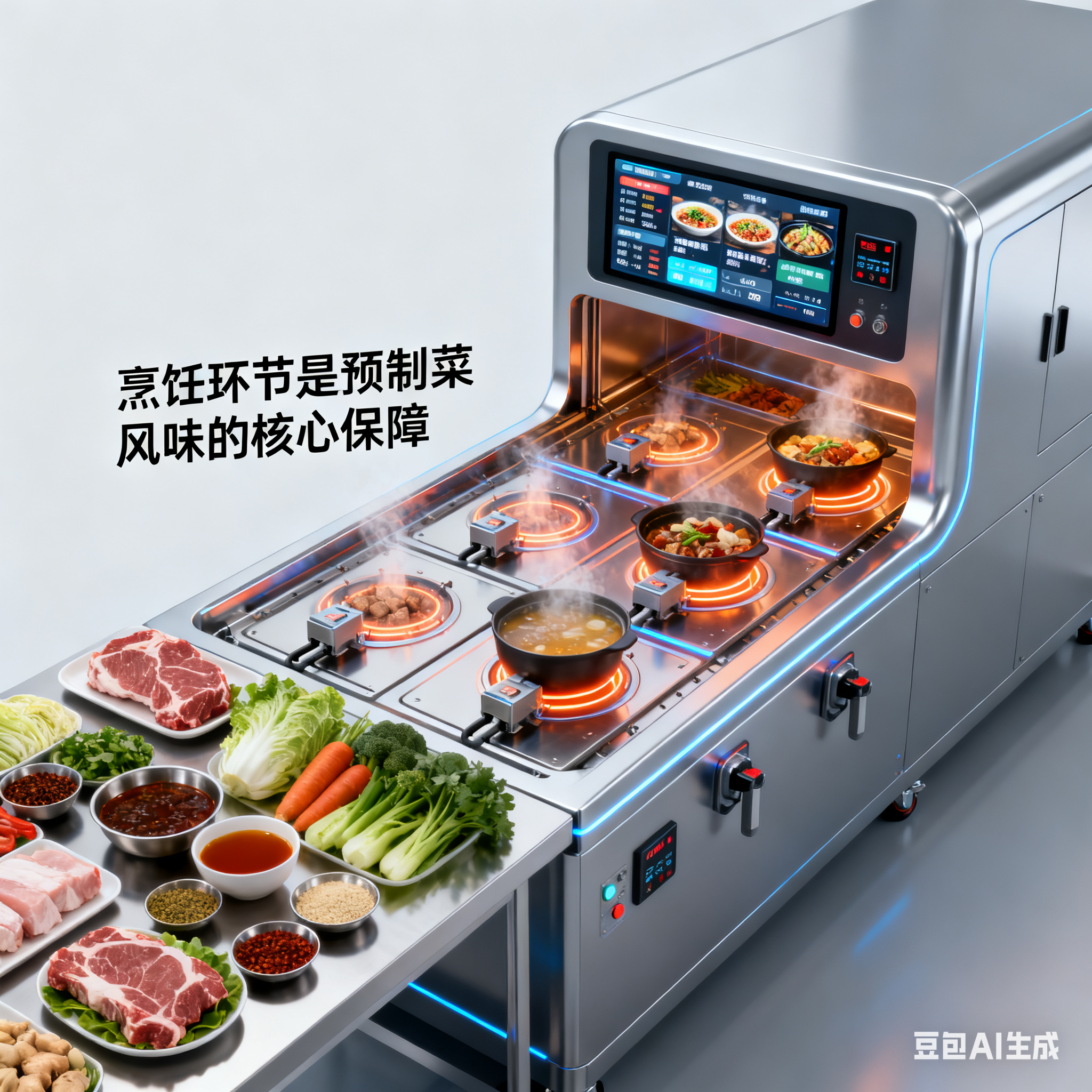 預(yù)制菜的 “隱形廚師”：全自動加工設(shè)備藏著哪些巧思？(圖4)