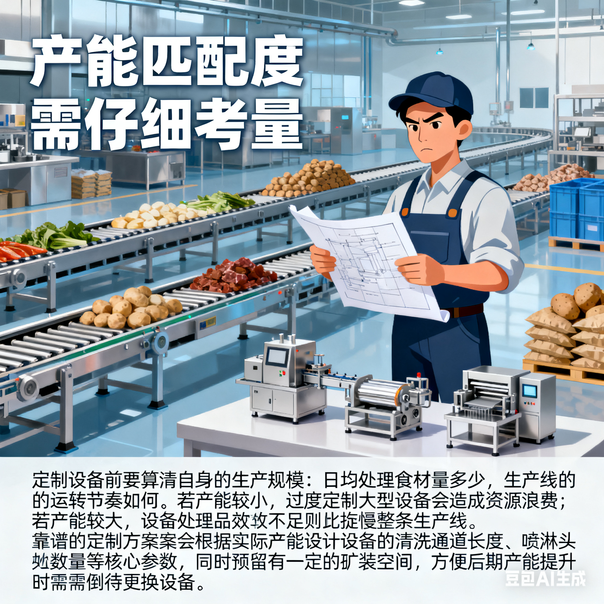 定制預制菜清洗設備，這些要點你摸清了嗎？(圖4)