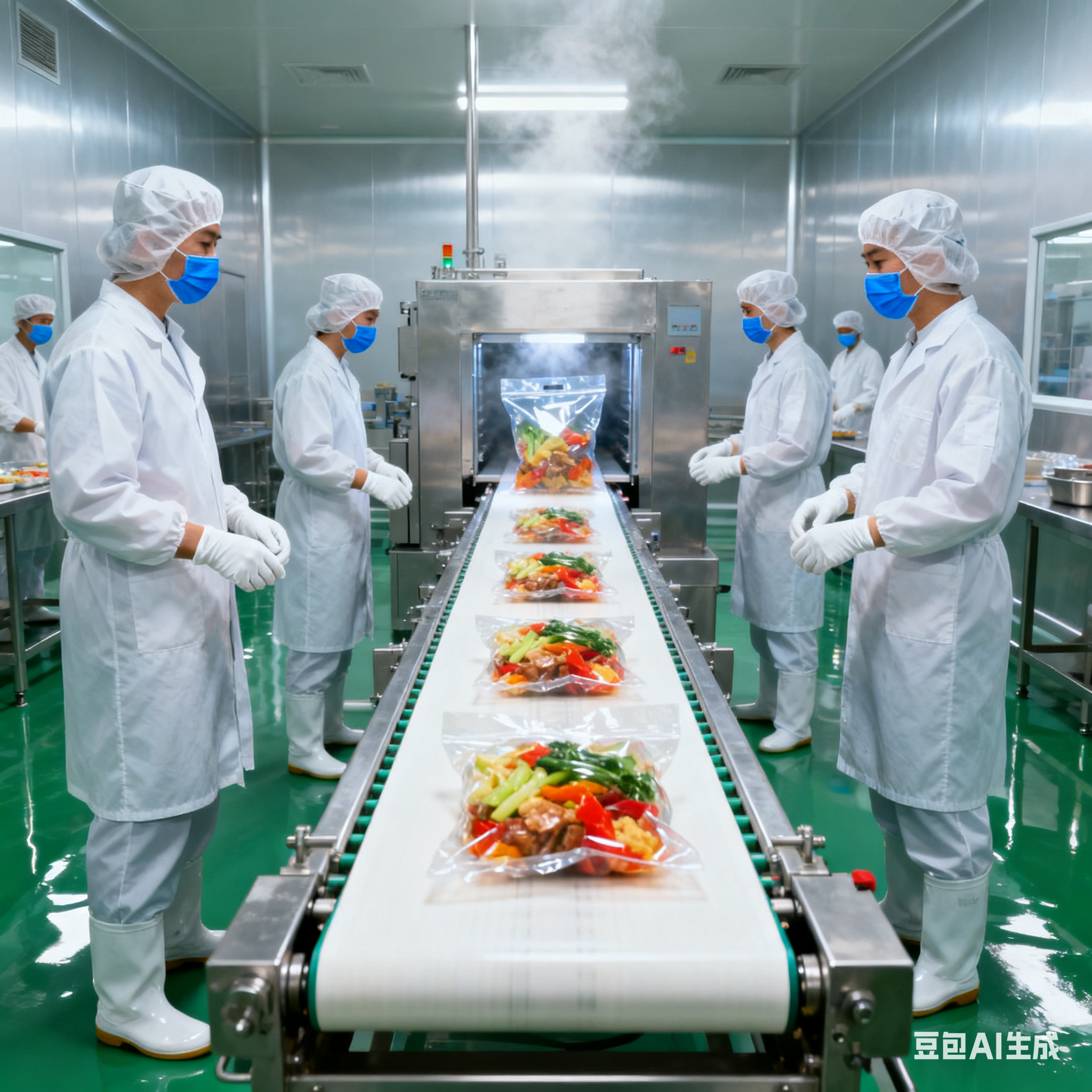 中央廚房預(yù)制菜生產(chǎn)線，是如何運(yùn)作的？(圖3)