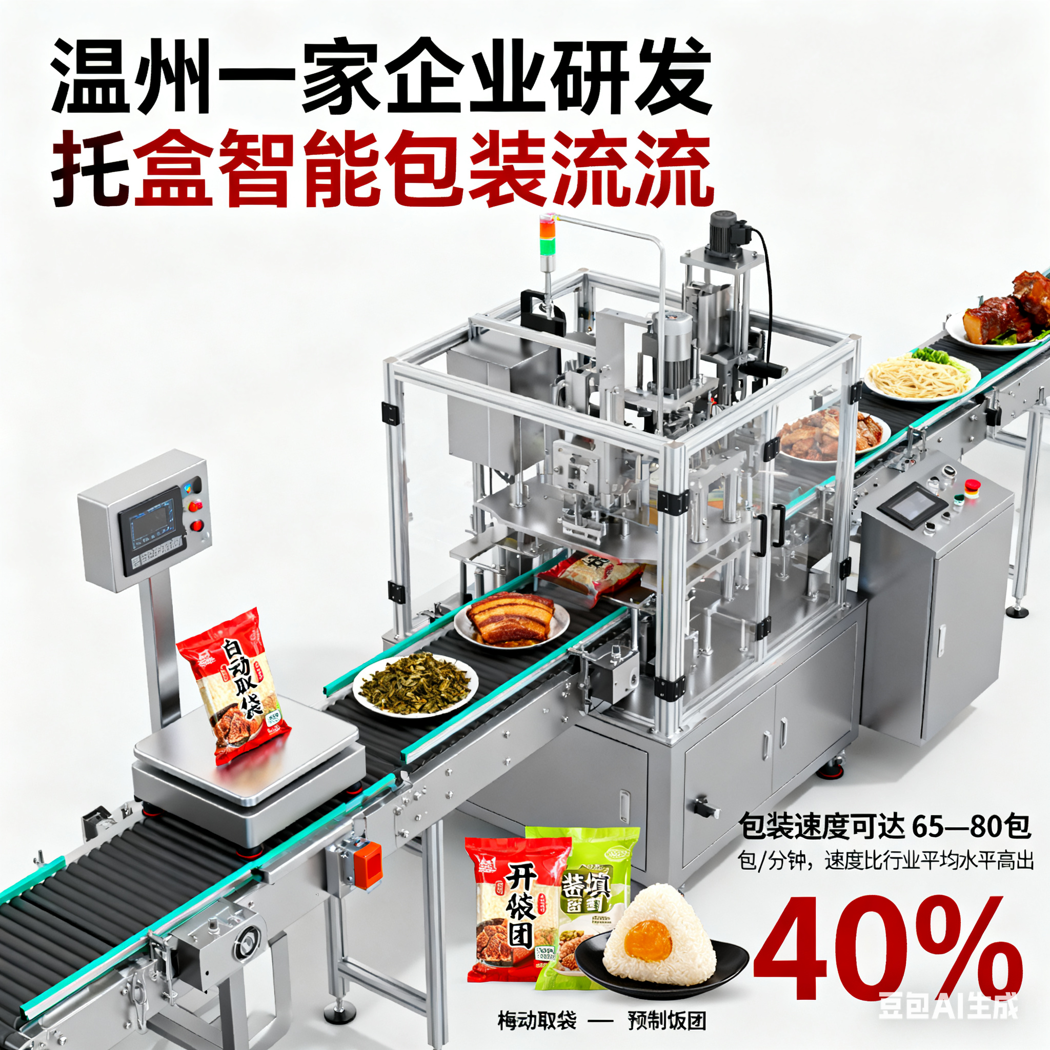 預(yù)制菜包裝生產(chǎn)線(xiàn)，速度藏著什么門(mén)道？(圖2)