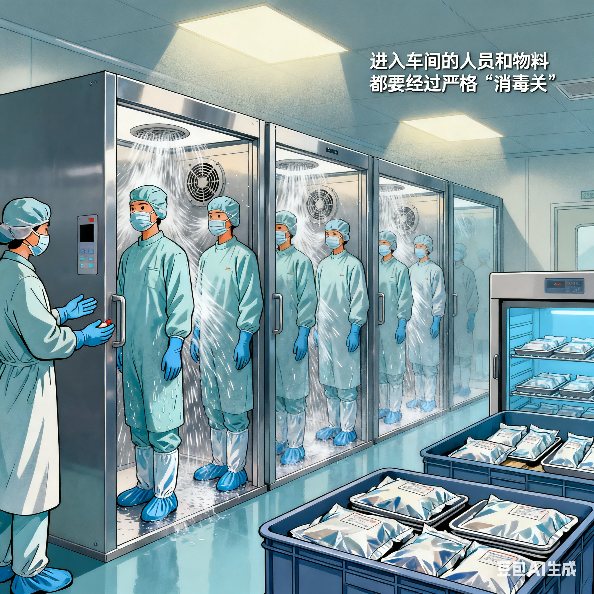 半成品菜包裝流水線，真的無菌嗎？(圖2)