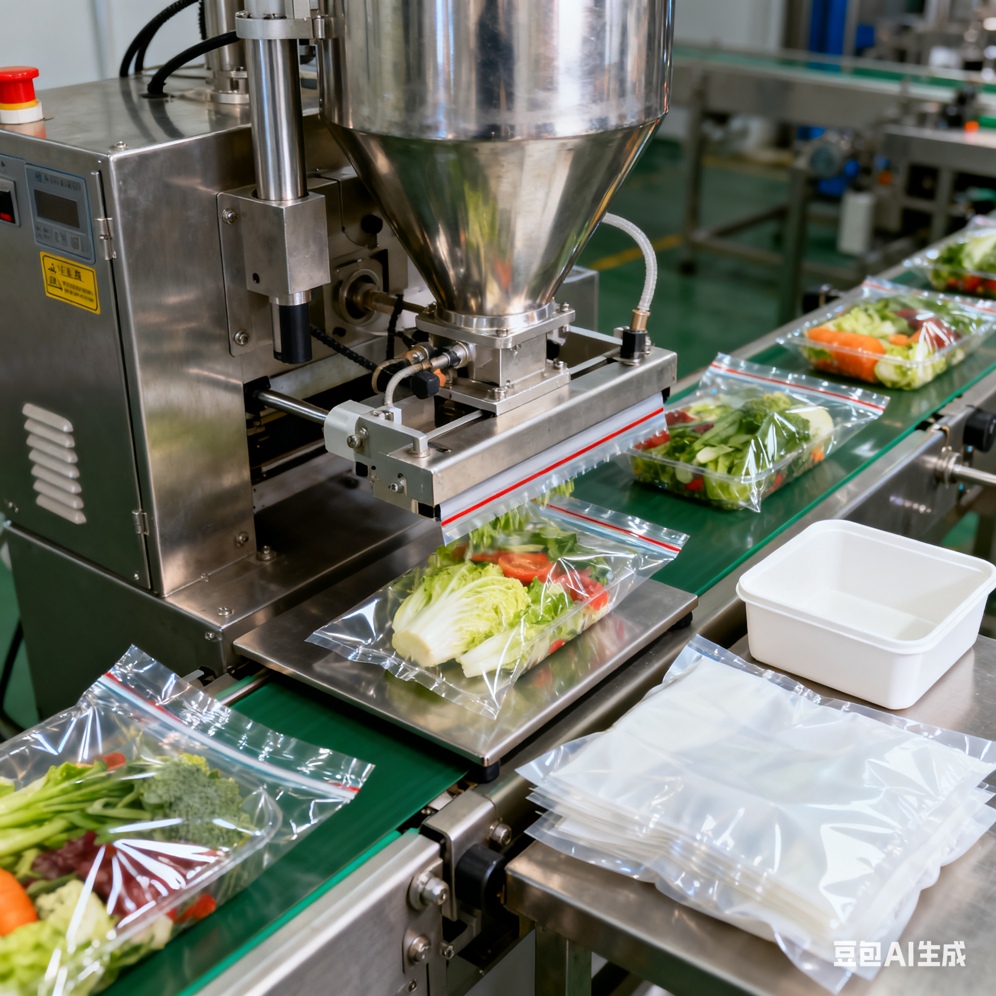 多功能凈菜加工設(shè)備生產(chǎn)線，包含哪些設(shè)備？(圖5)