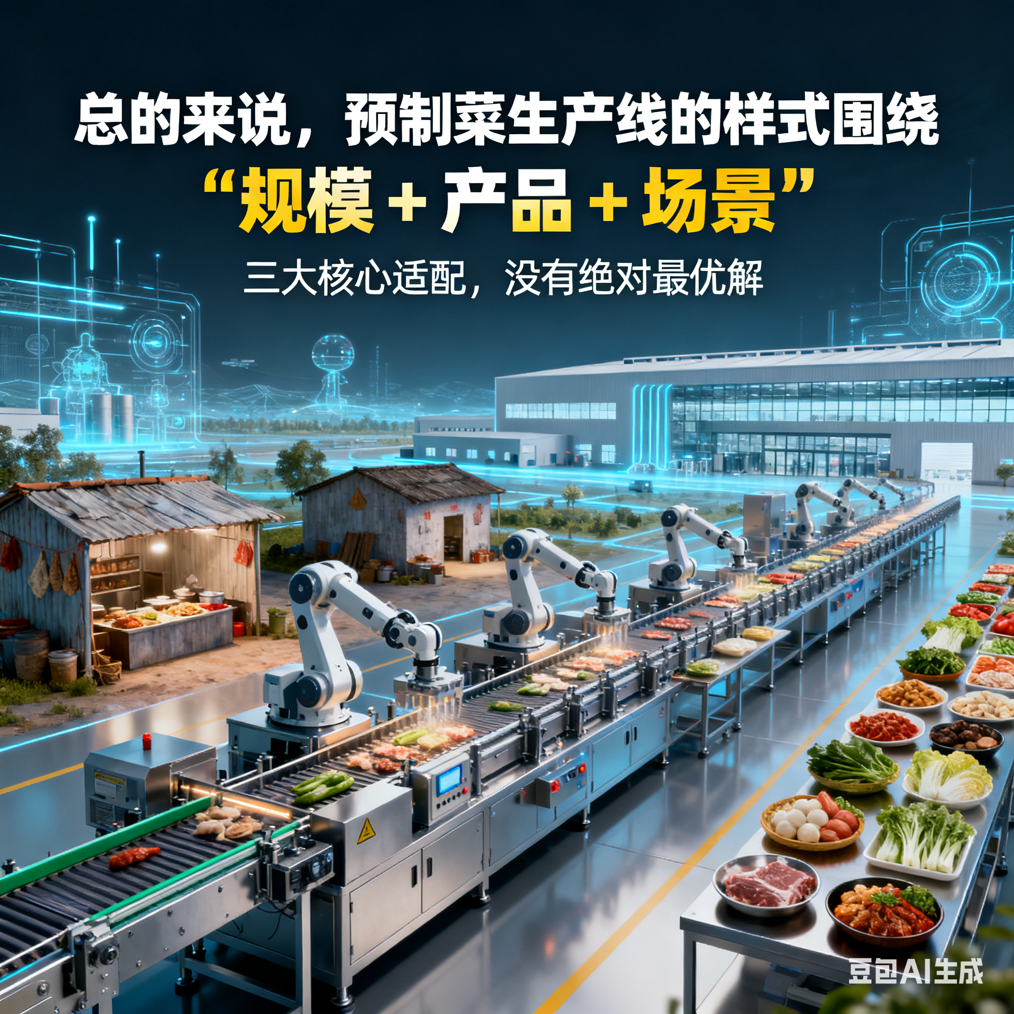 預(yù)制菜生產(chǎn)線，有哪些常見樣式？(圖5)