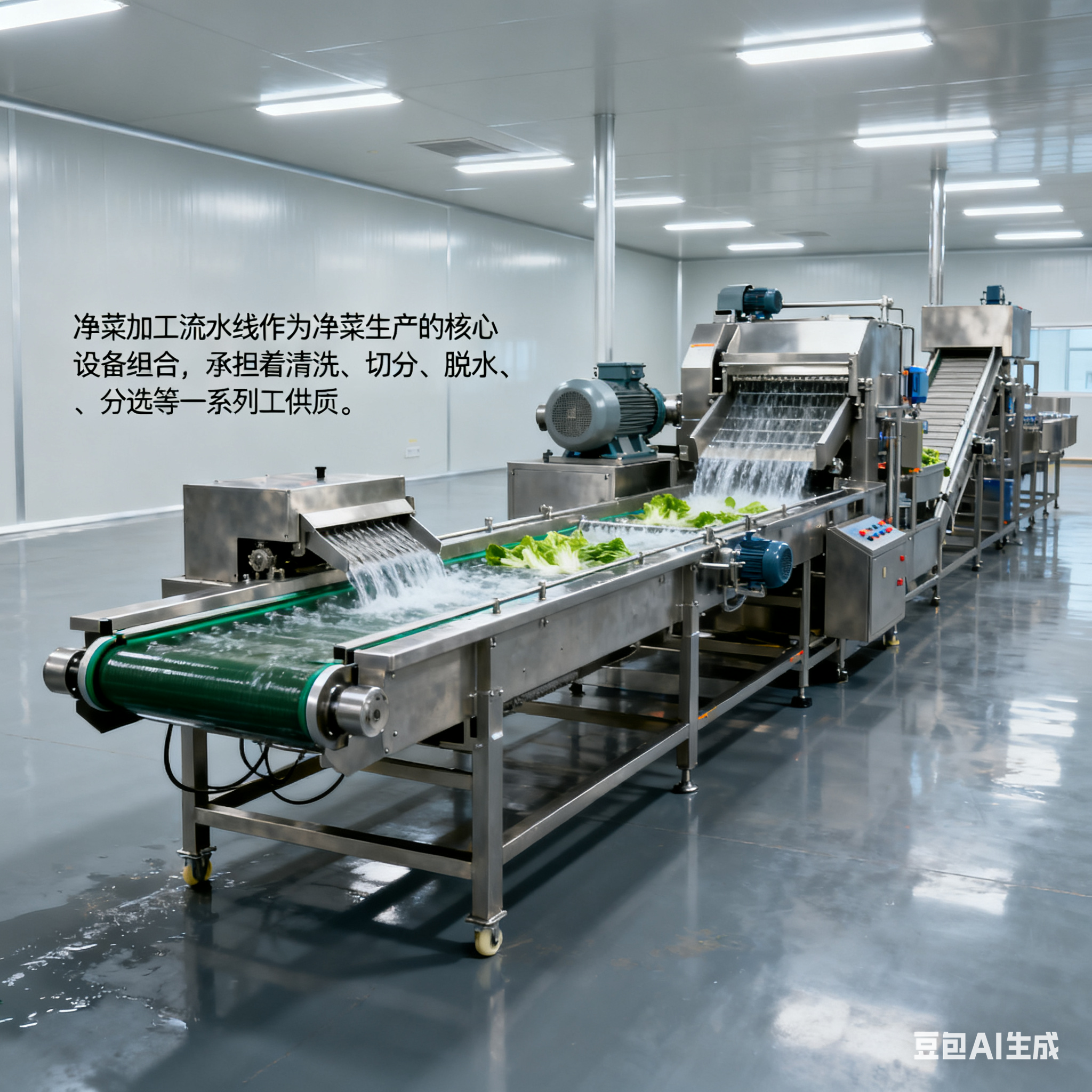 凈菜加工流水線 是連續(xù)式的嗎？(圖1)