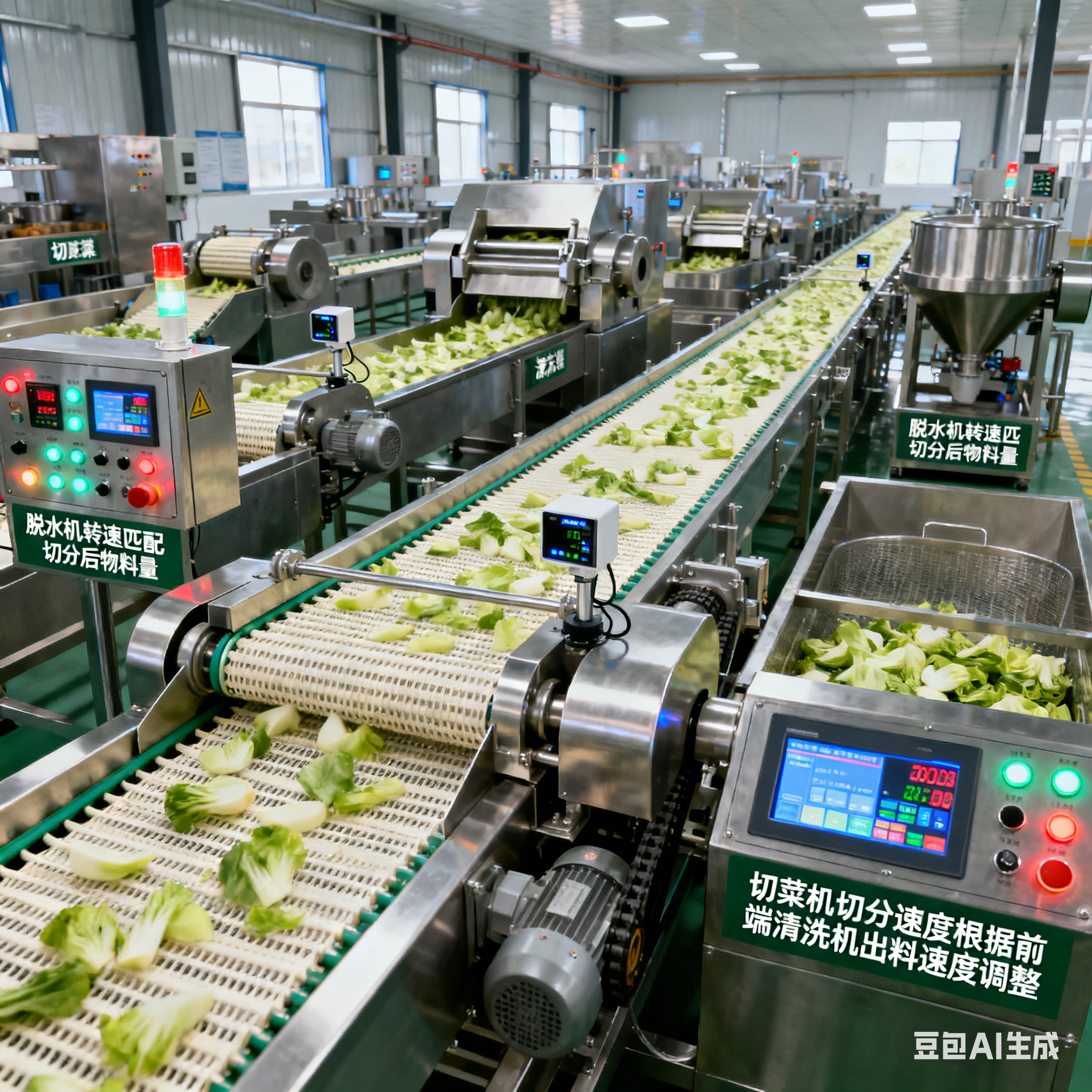 凈菜加工流水線 是連續(xù)式的嗎？(圖2)