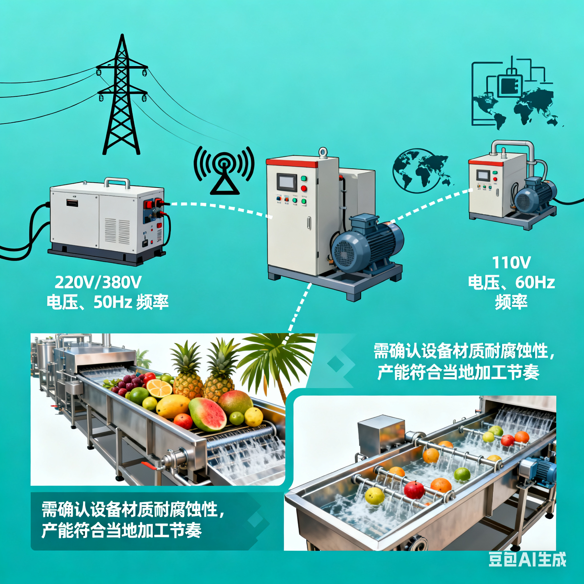 果蔬清洗風(fēng)干流水線 能跨境購買嗎？(圖2)