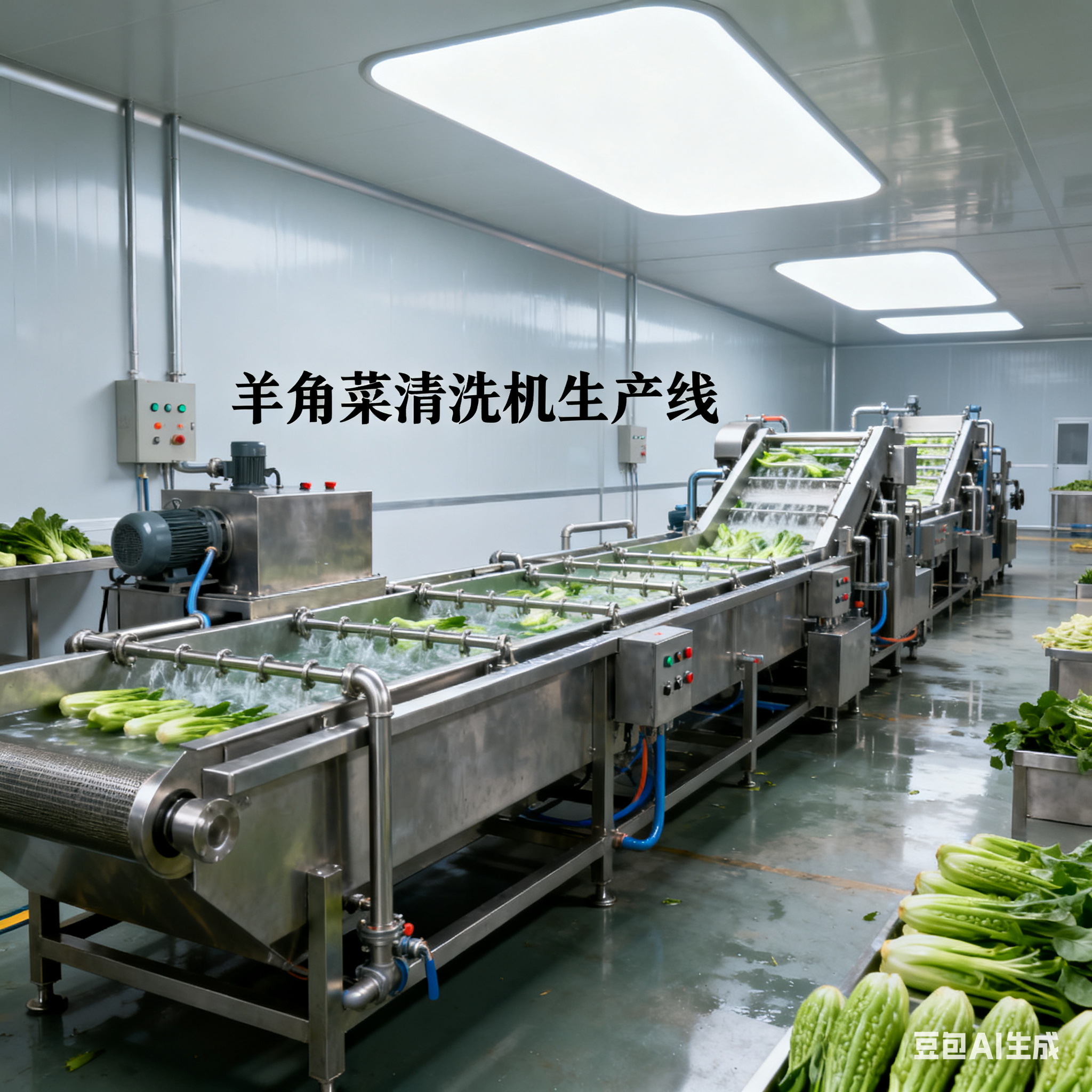 羊角菜清洗機(jī)生產(chǎn)線 性能怎么樣？(圖5)