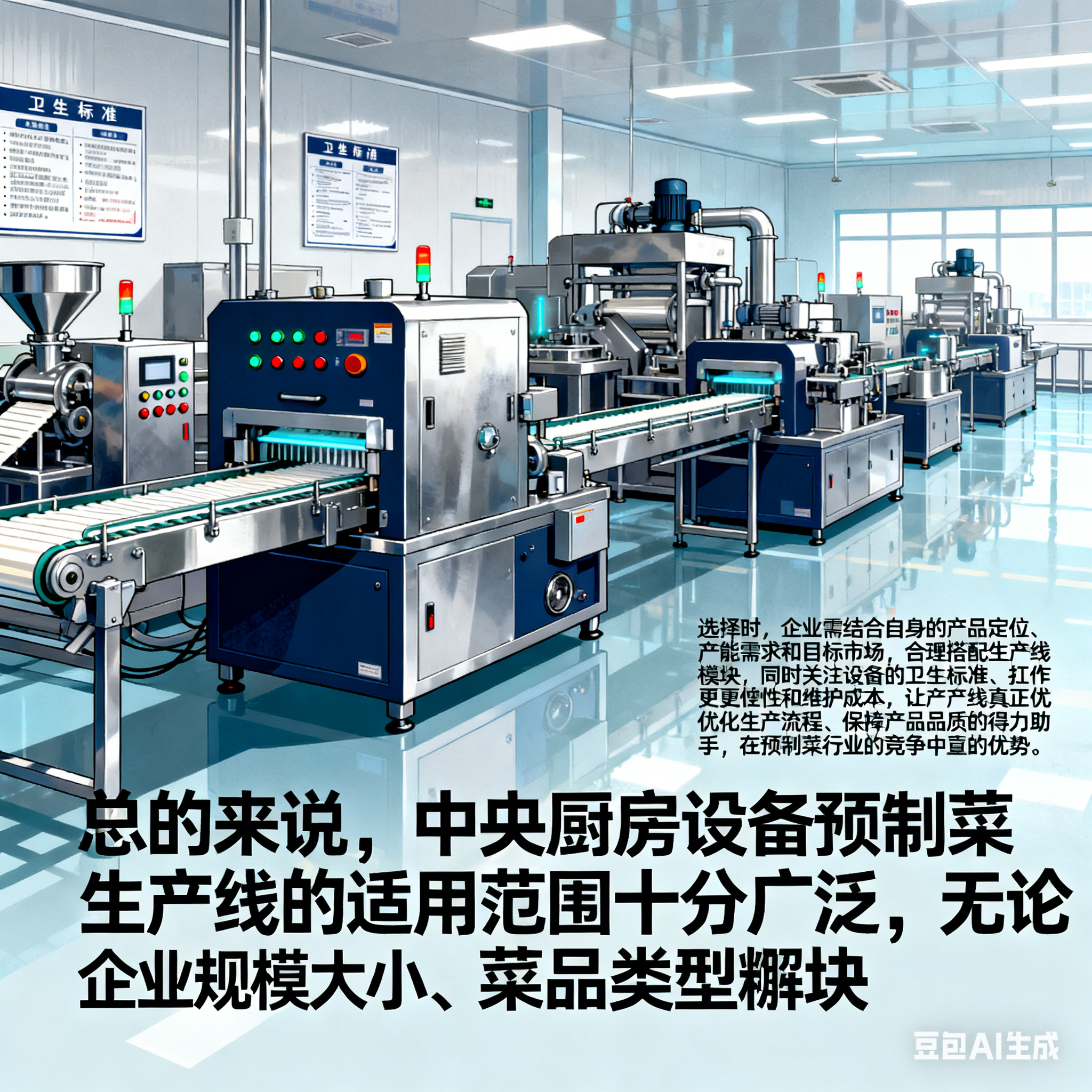 中央廚房設(shè)備預(yù)制菜生產(chǎn)線，適用范圍有多廣？(圖5)