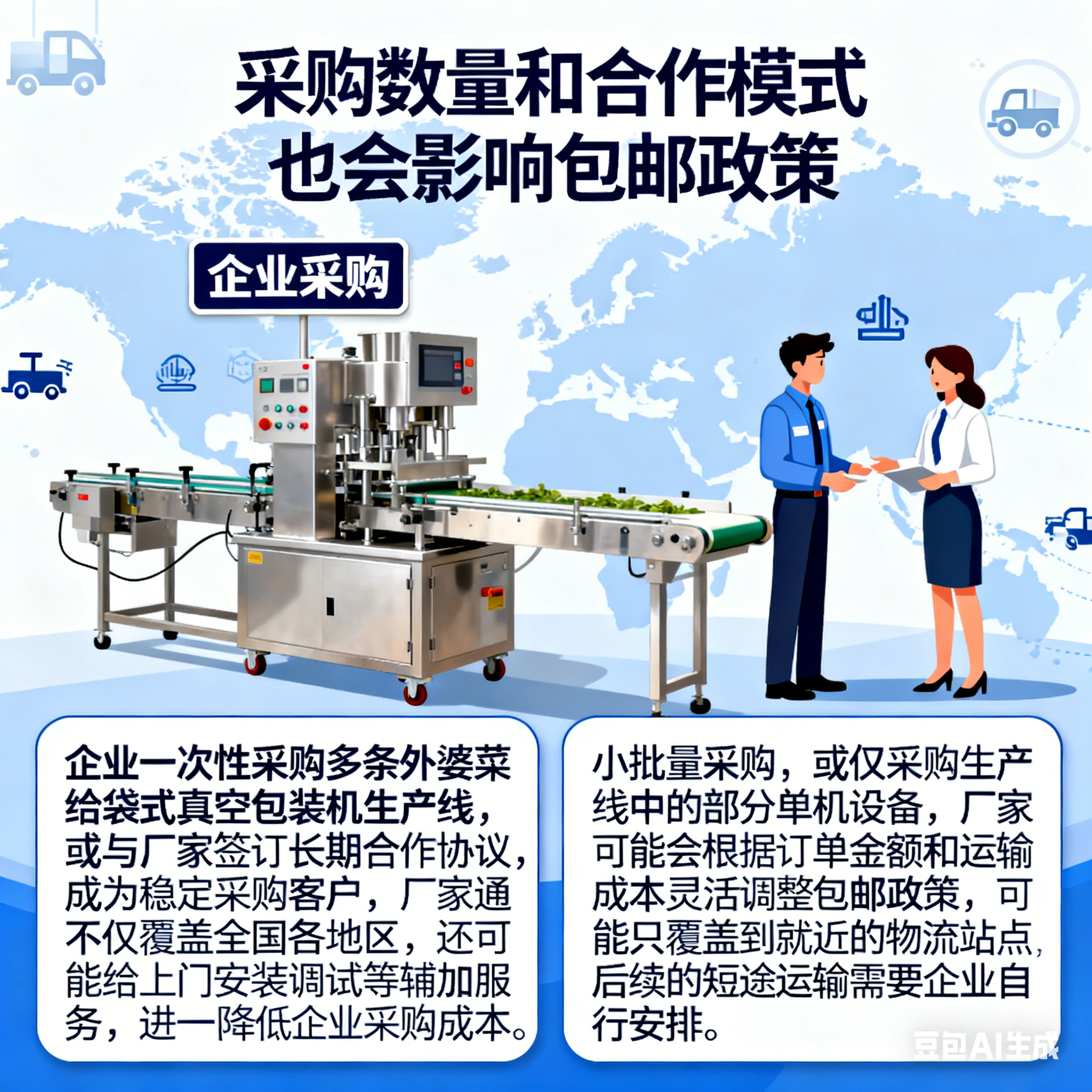 外婆菜給袋式真空包裝機(jī)生產(chǎn)線，全國(guó)包郵嗎？(圖4)