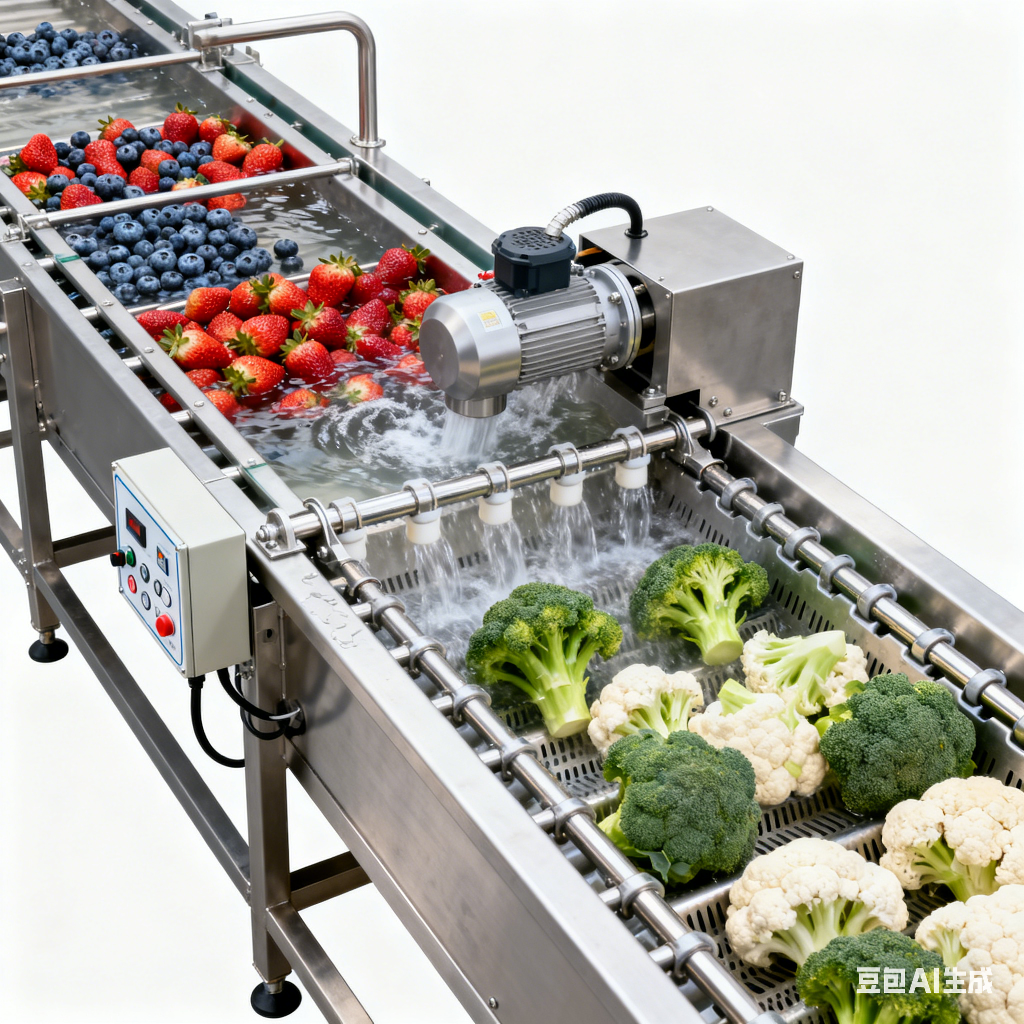 預(yù)制菜清洗流水線，食材能洗得干凈嗎？(圖3)