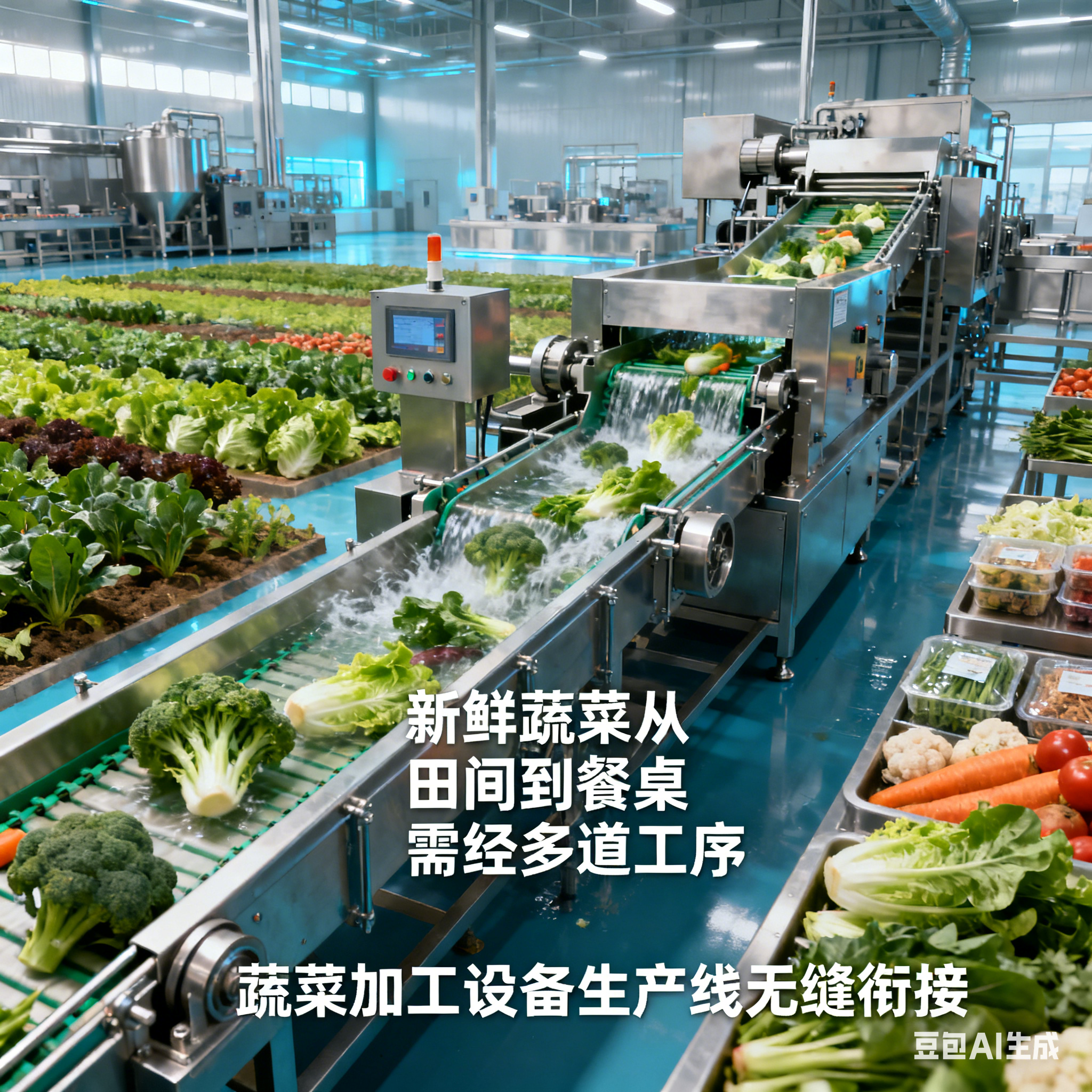 蔬菜加工成套設備生產(chǎn)線，該怎么選？(圖1)