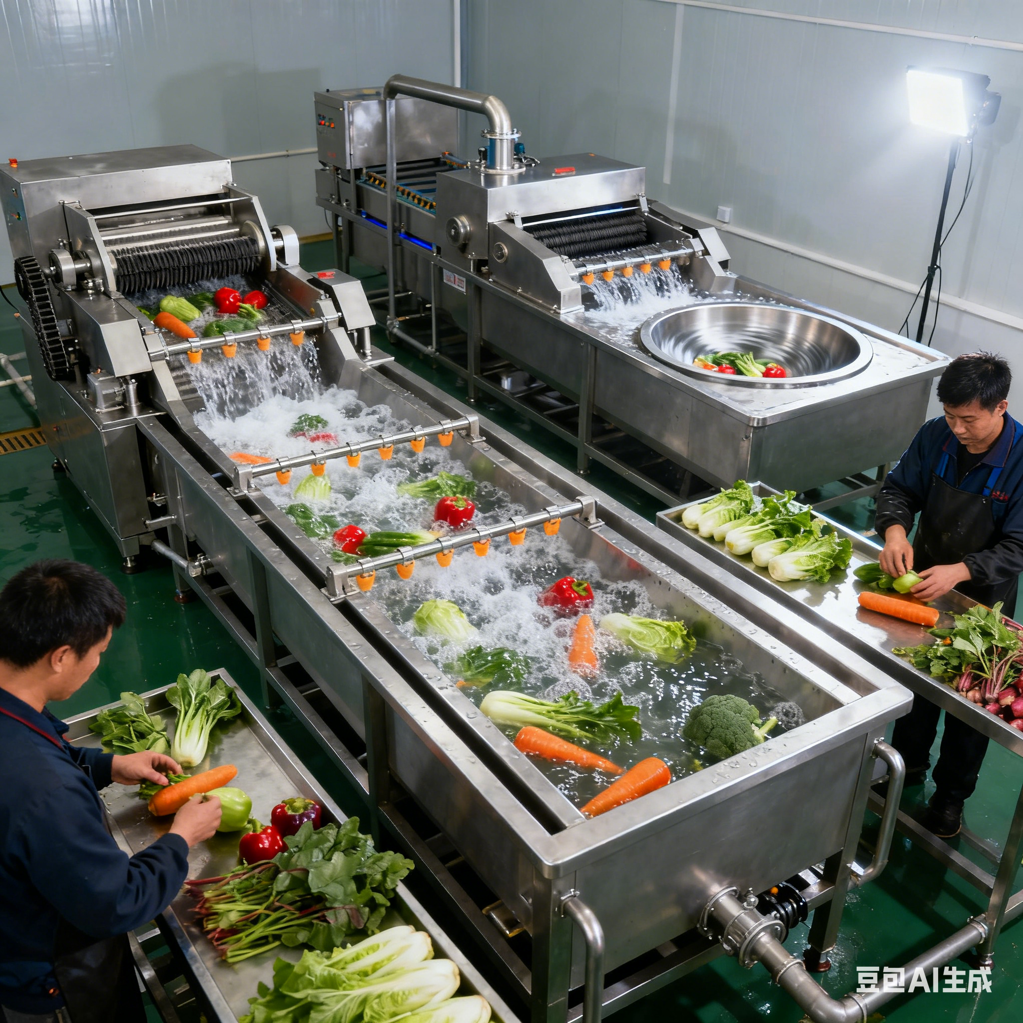 蔬菜加工成套設備生產(chǎn)線，該怎么選？(圖2)