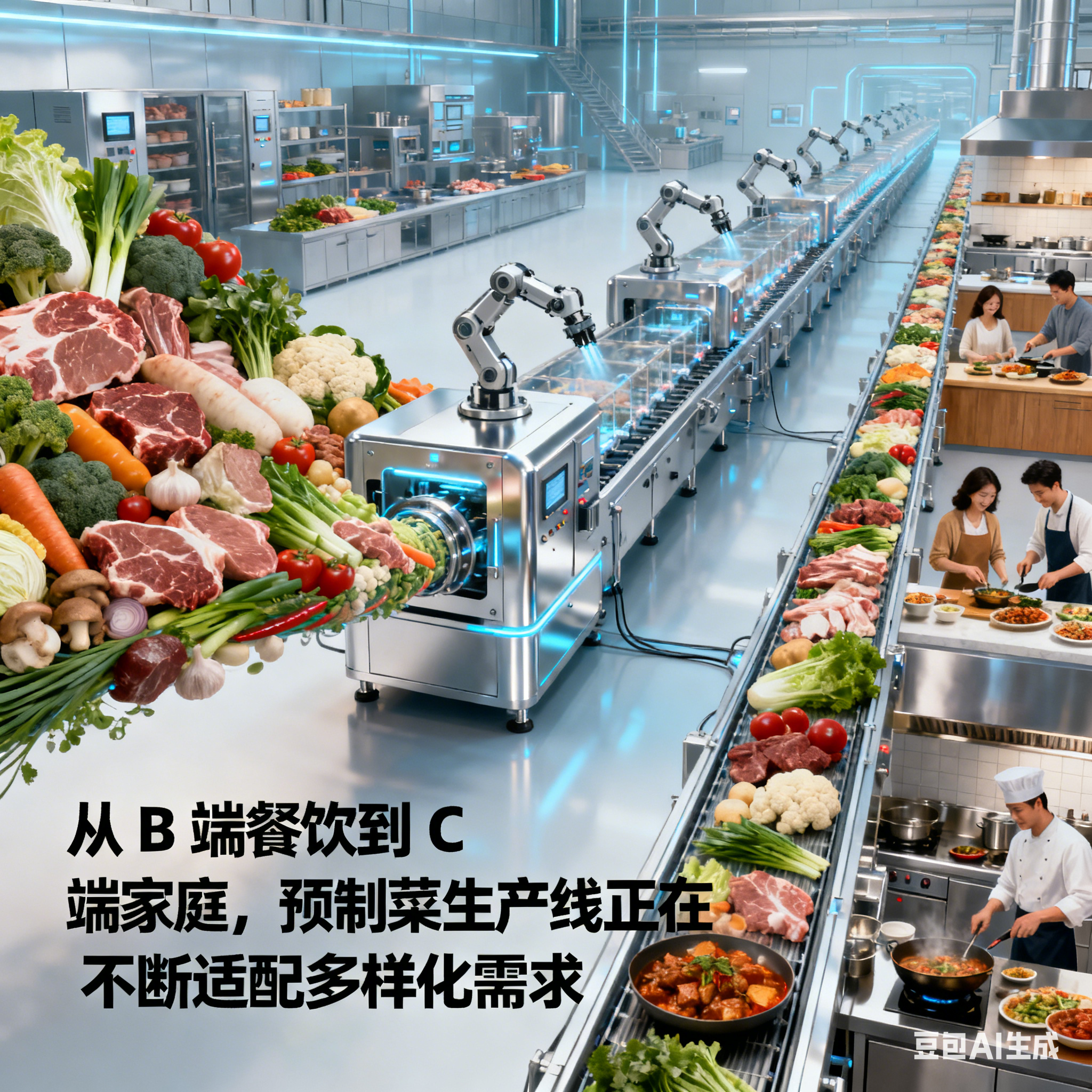 預(yù)制菜生產(chǎn)線，能接住所有餐飲需求嗎？(圖5)