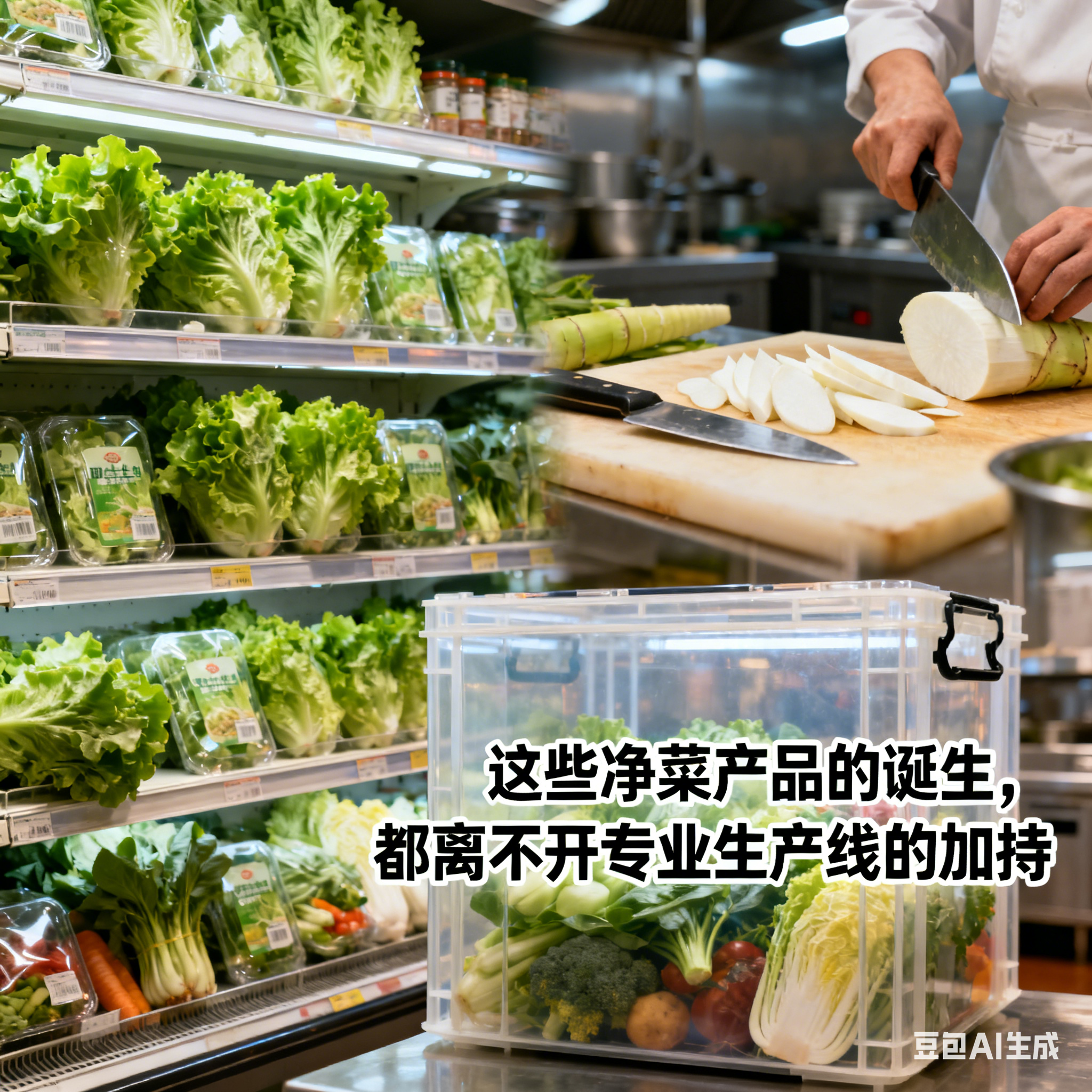 買凈菜生產(chǎn)線設(shè)備，實(shí)力商家會(huì)講清方案嗎？(圖1)