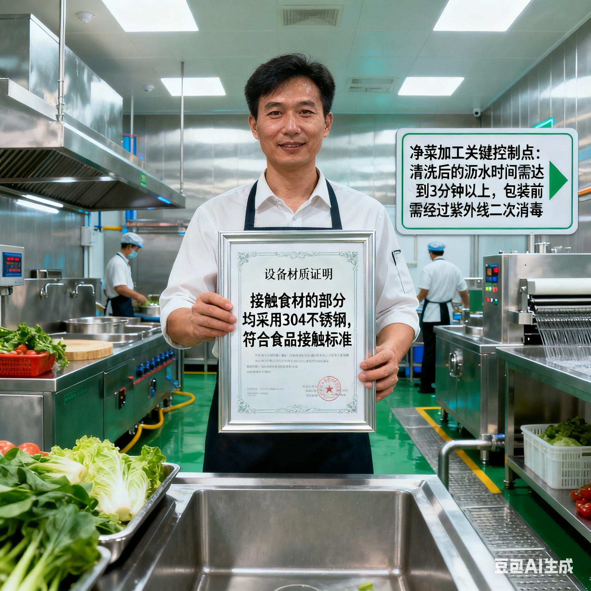 買凈菜生產(chǎn)線設(shè)備，實(shí)力商家會(huì)講清方案嗎？(圖4)