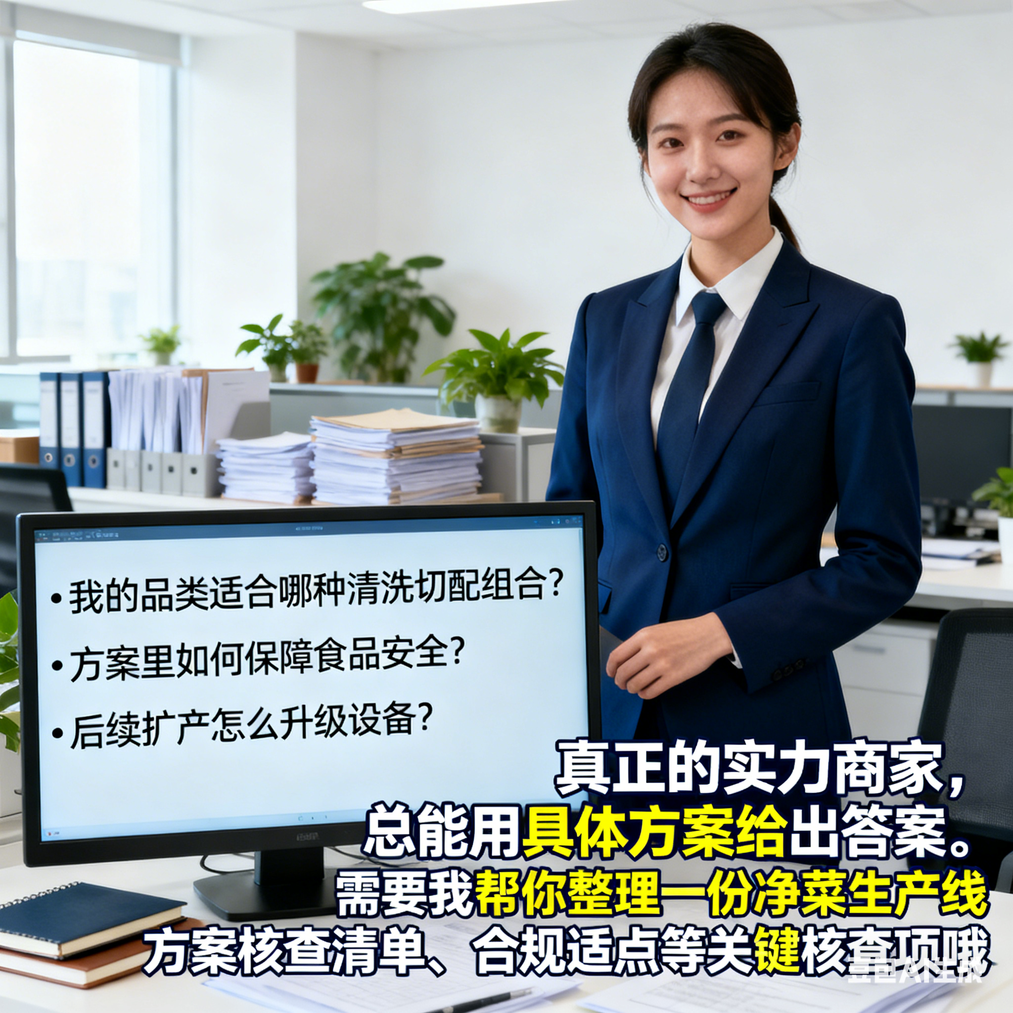 買凈菜生產(chǎn)線設(shè)備，實(shí)力商家會(huì)講清方案嗎？(圖5)