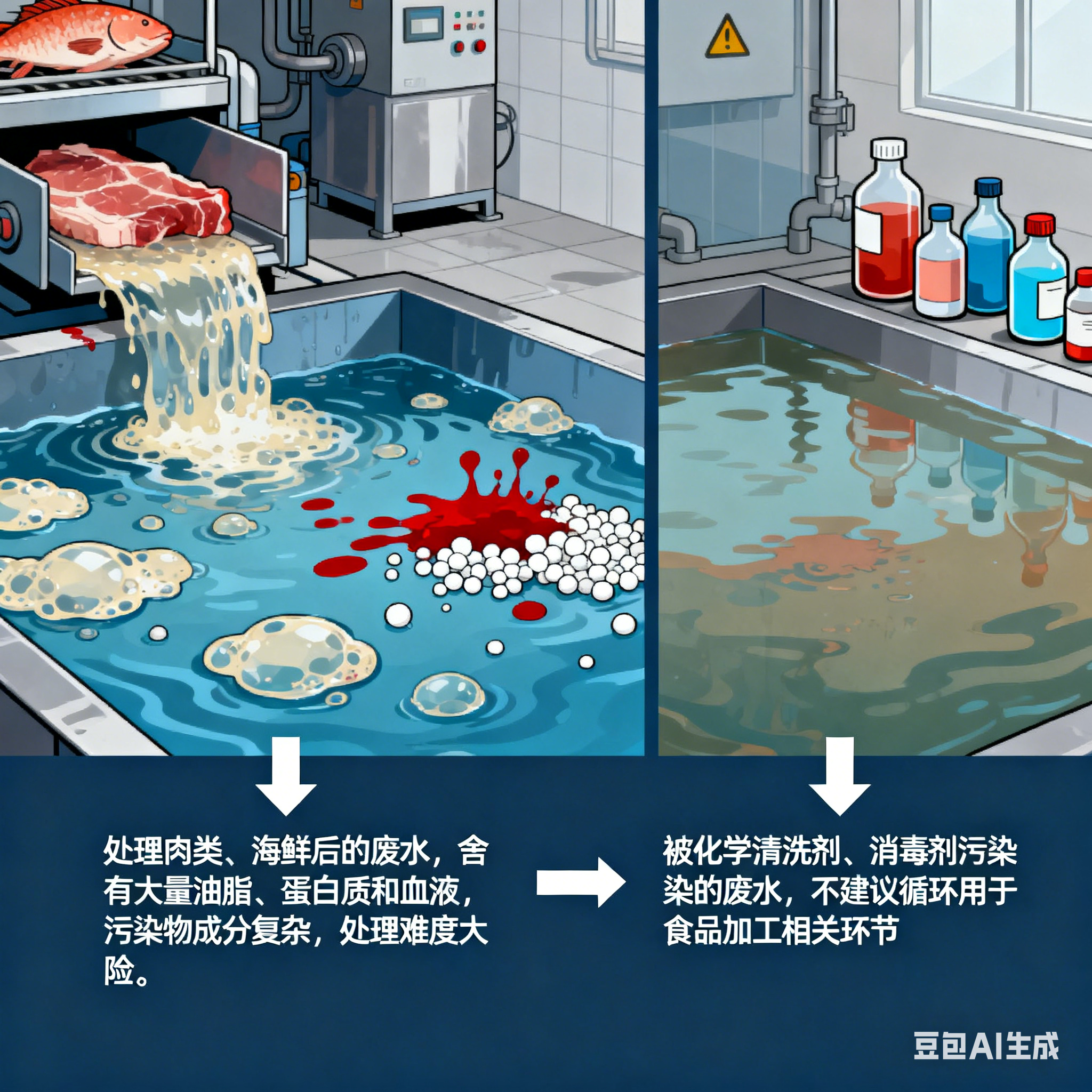 速食菜加工生產線，水能循環(huán)用嗎？(圖2)