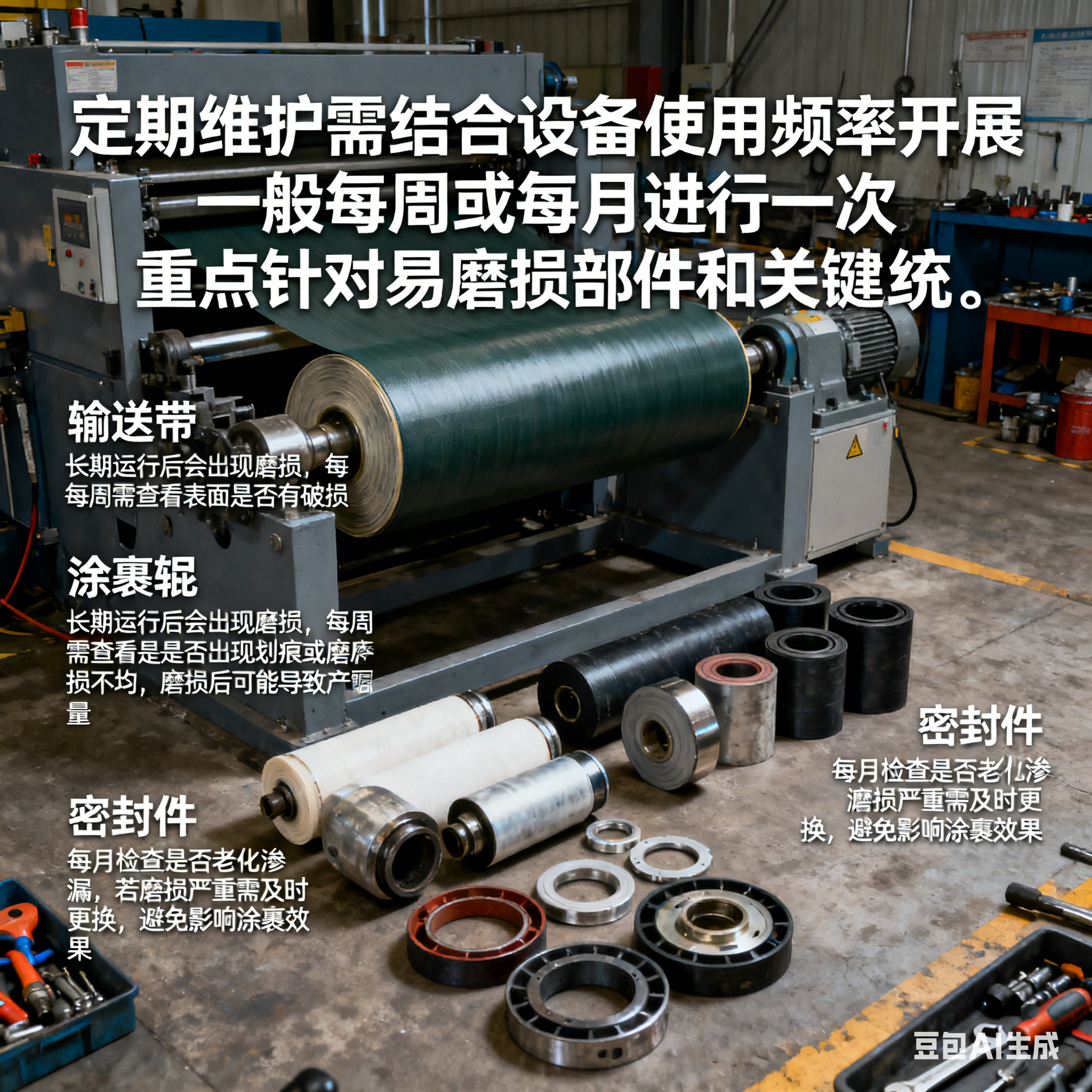 全自動涂裹生產(chǎn)線，維護該怎么做？(圖3)