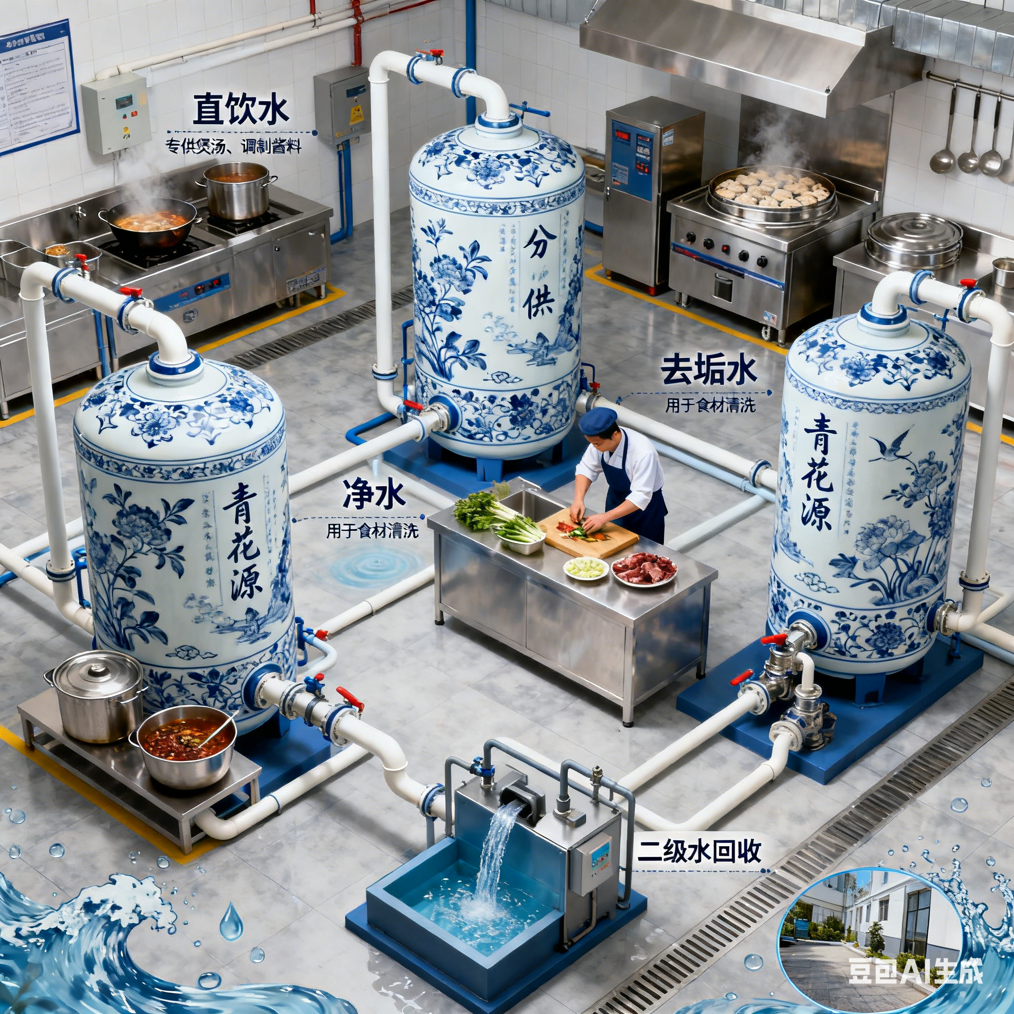 全自動預(yù)制菜生產(chǎn)線，真能節(jié)水嗎？(圖2)