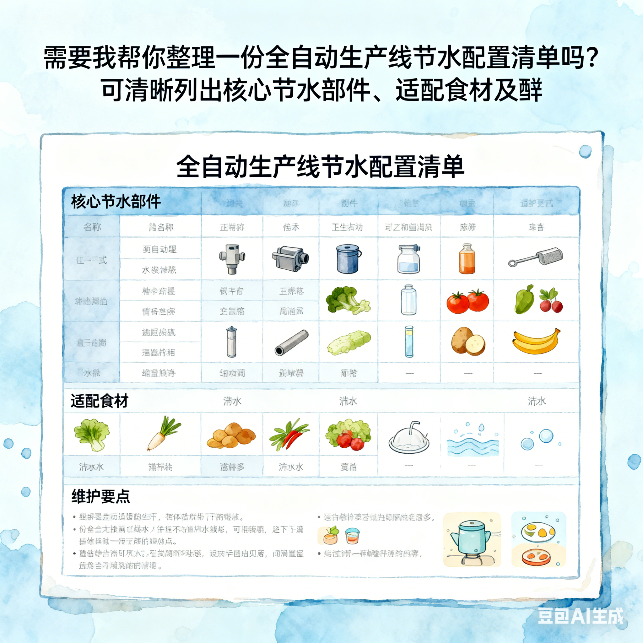 全自動預(yù)制菜生產(chǎn)線，真能節(jié)水嗎？(圖5)