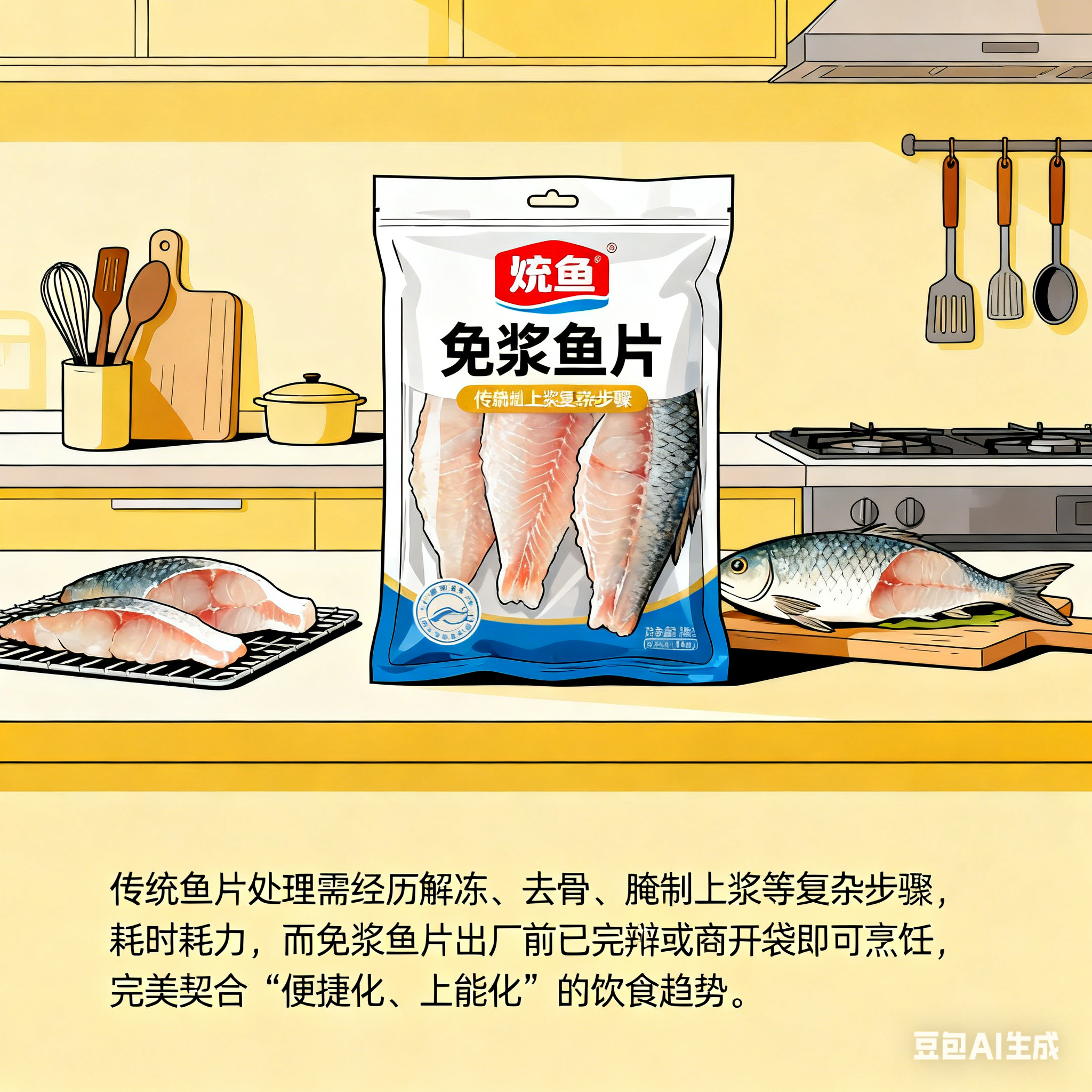 免漿魚片是預制菜熱門？如何滿足客戶要求？(圖2)