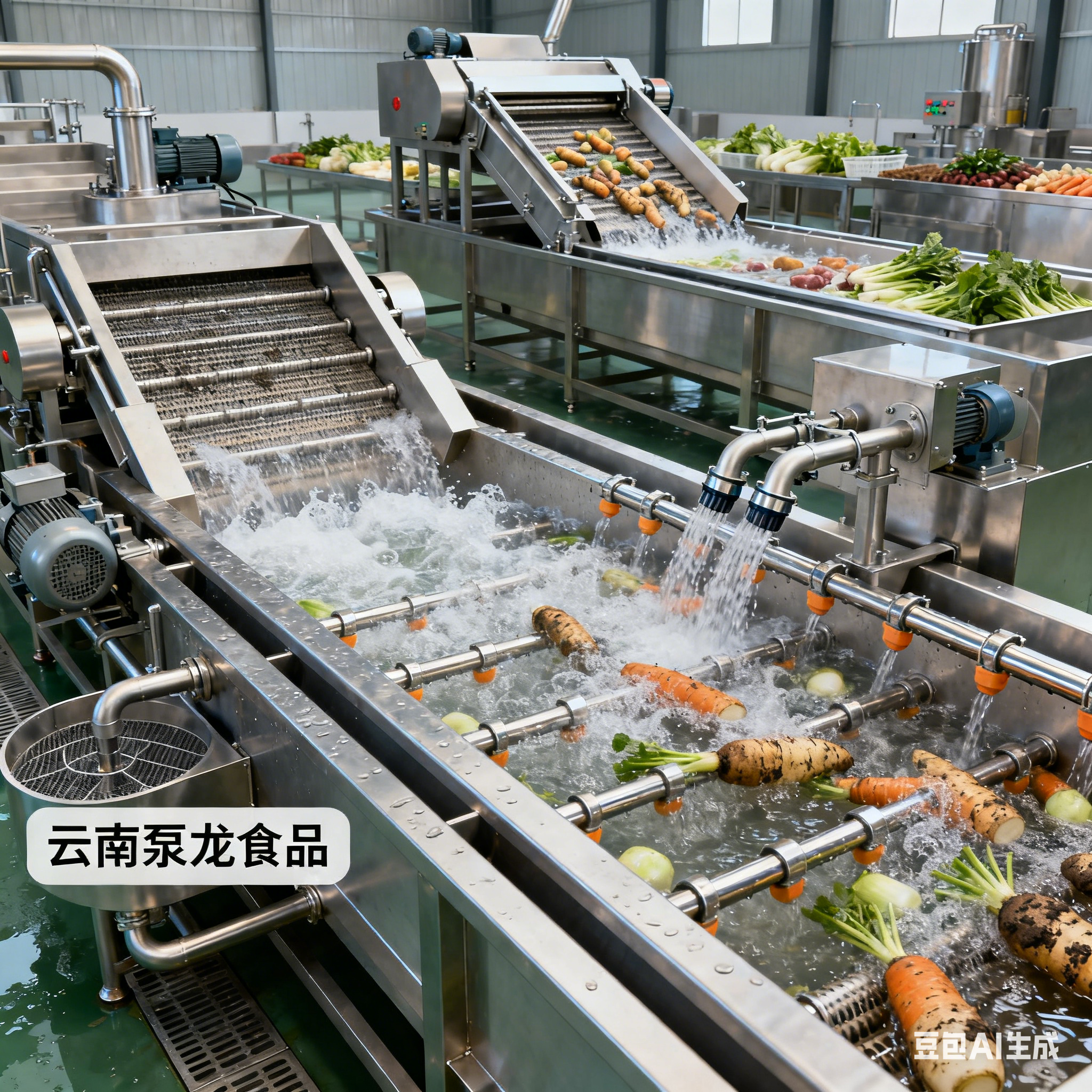 薯?xiàng)l藕片裹漿油炸線：是核心設(shè)備嗎？含浸泡提升機(jī)嗎？(圖3)