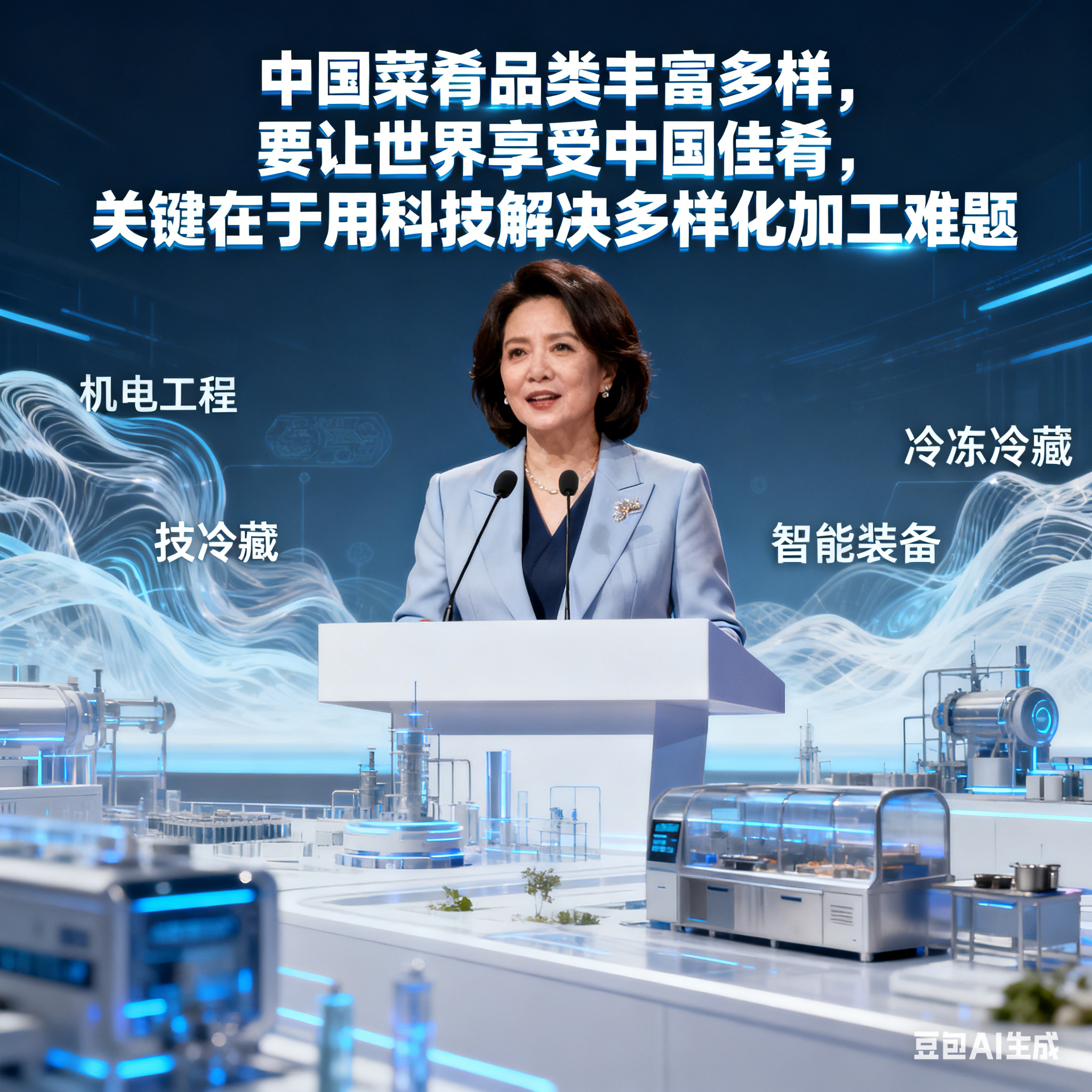 大會啟幕：預(yù)制菜生產(chǎn)線裝備賽道迎聚合發(fā)展(圖2)