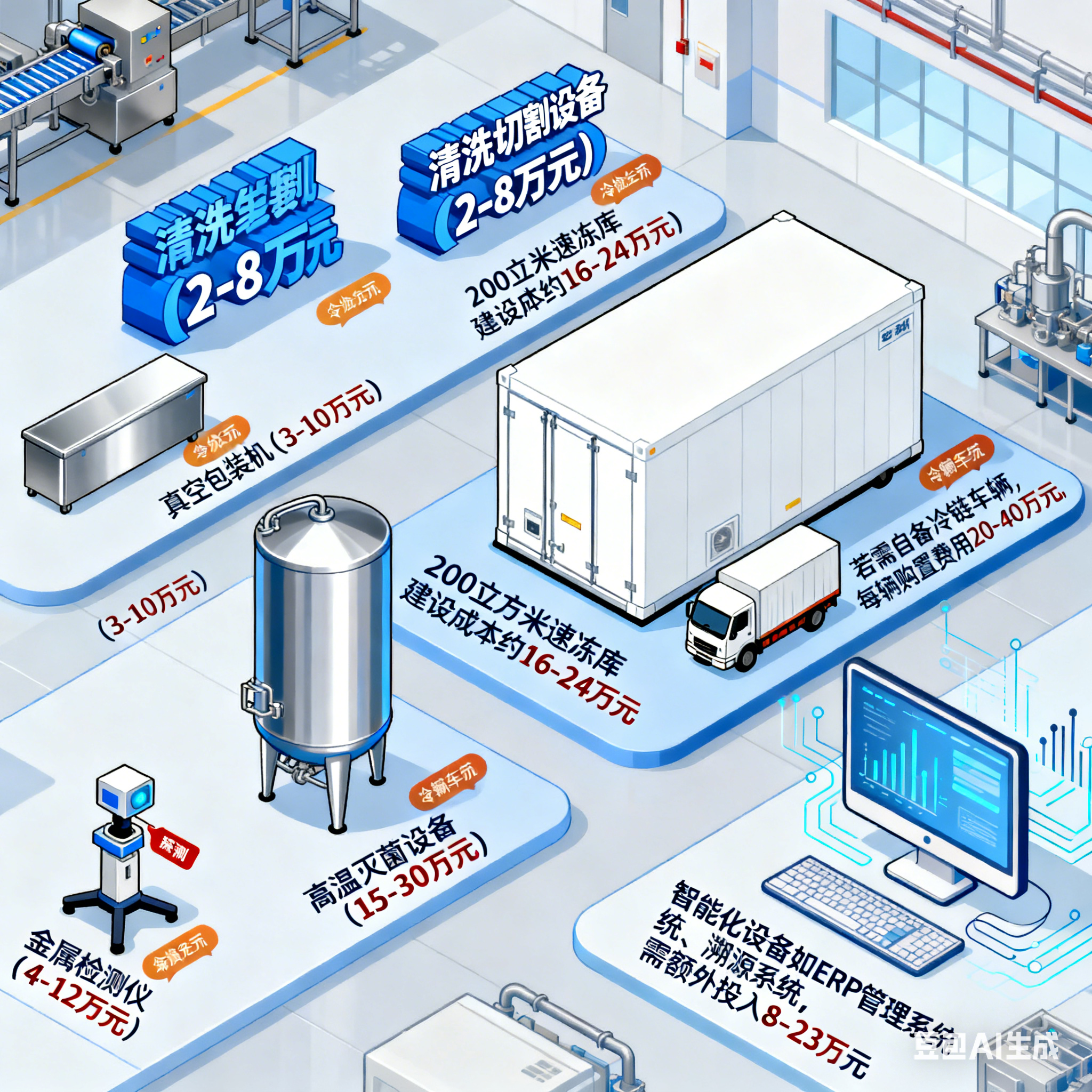 創(chuàng)辦預(yù)制菜工廠，初始投入需要多少？(圖2)