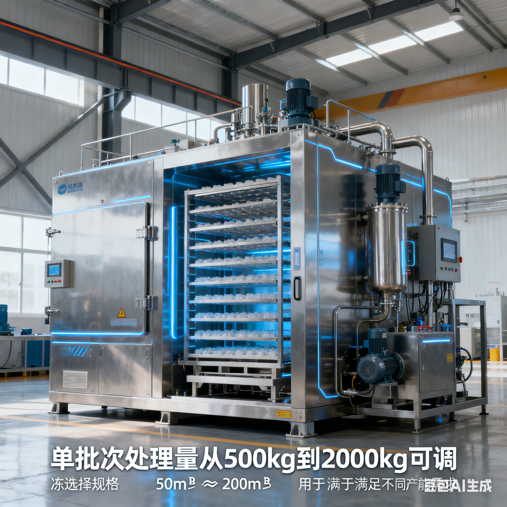 果蔬脆片凍干生產(chǎn)線，核心是大型食品凍干機嗎？(圖4)