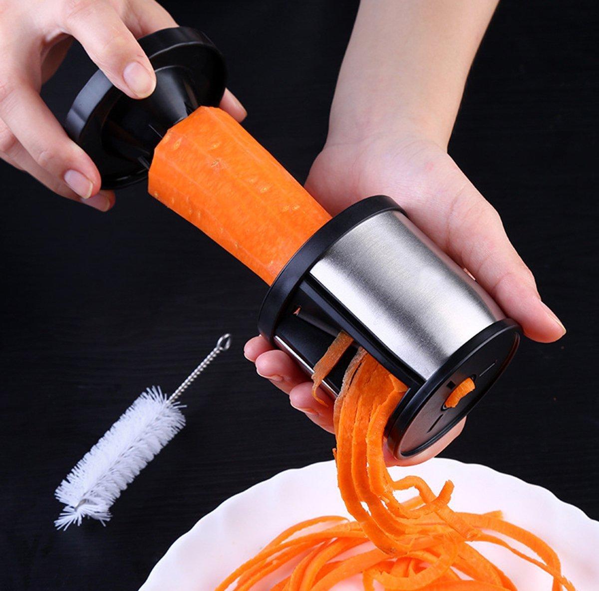 果蔬螺旋擦絲機如何實現(xiàn)預(yù)制菜切片切絲加工？(圖1)