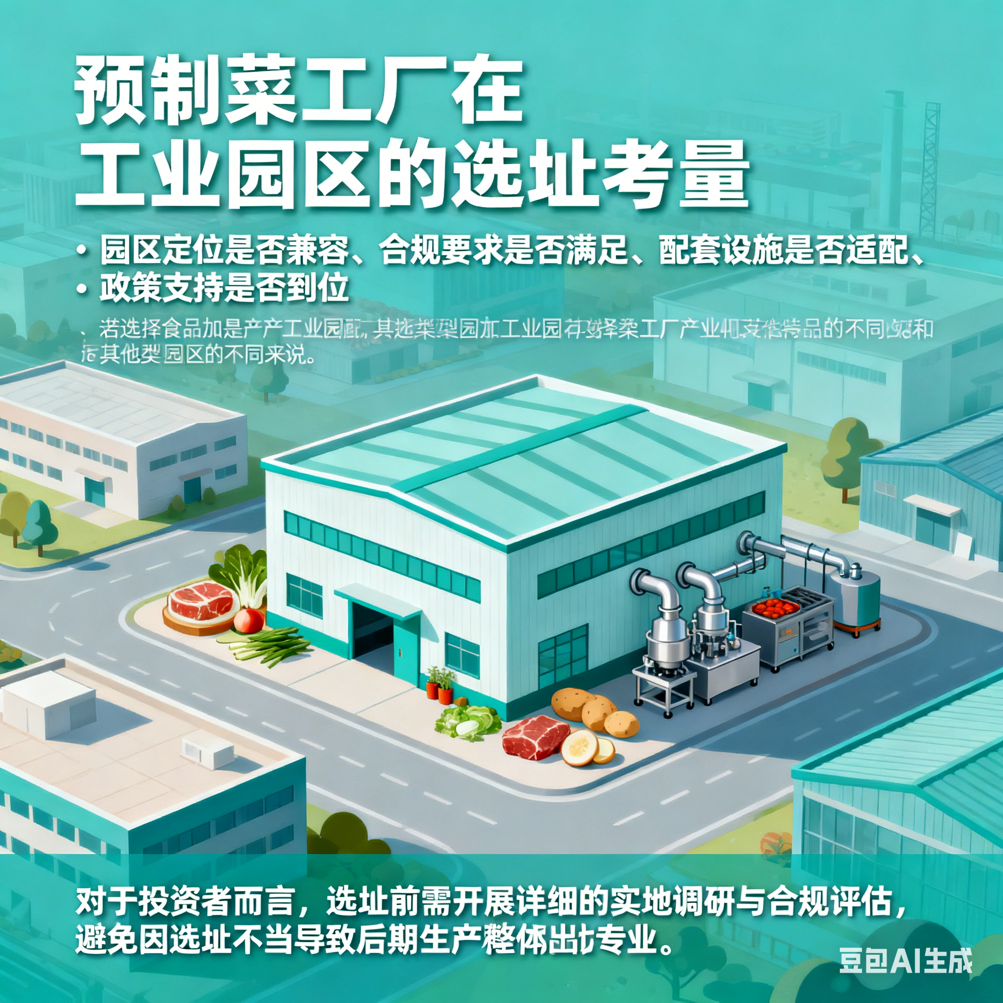 預制菜工廠能開在工業(yè)園區(qū)嗎？(圖7)