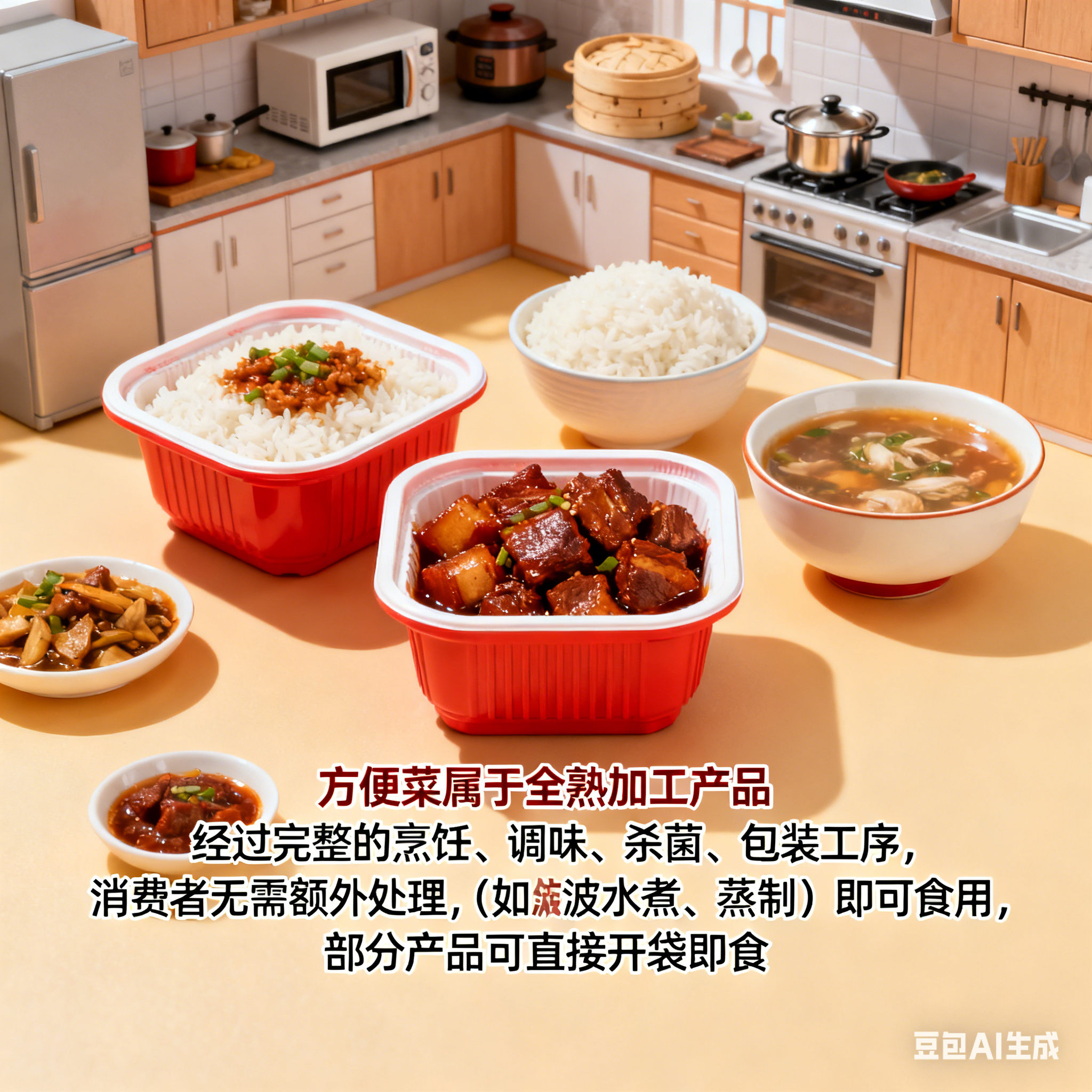 預制菜、方便菜、半成品菜、凈菜有何區(qū)別？生產線設備有哪些？(圖3)