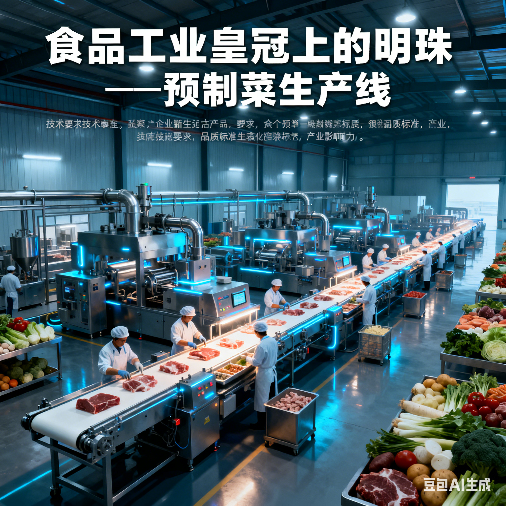 為何預(yù)制菜生產(chǎn)線被稱作食品工業(yè)皇冠上的明珠？(圖1)